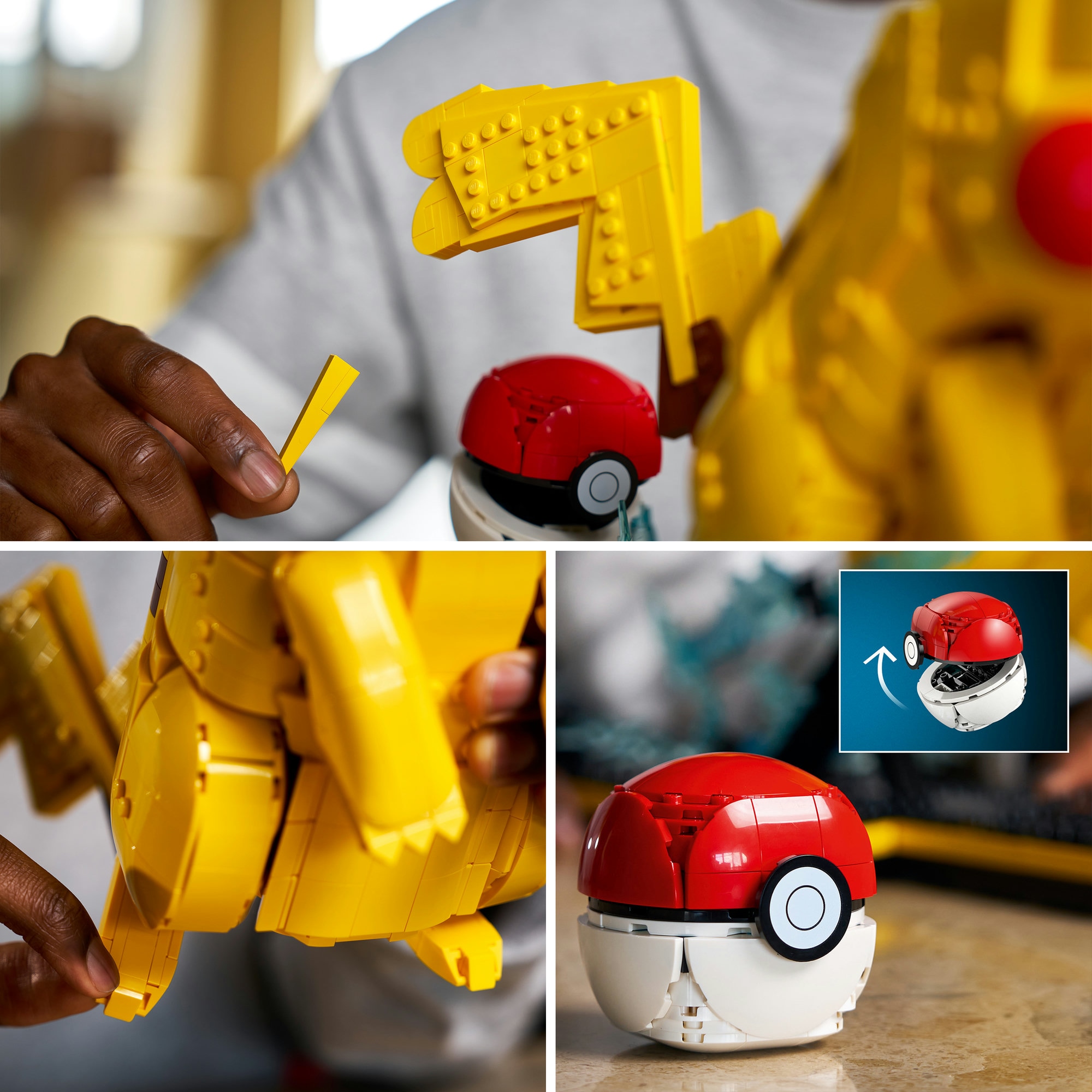 LEGO® Konstruktionsspielsteine »Pikachu und Pokéball (72152), LEGO Pokémon«