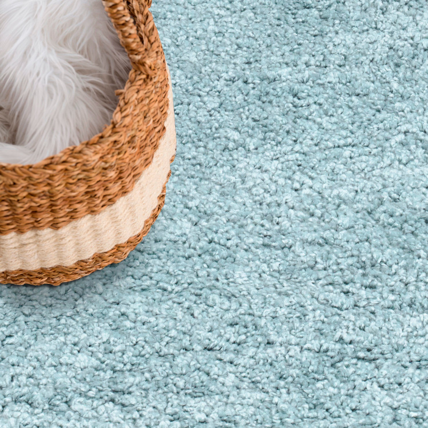 Carpet City Hochflor-Teppich »City Shaggy«, rechteckig, 30 mm Höhe, Auch als Läufer, Langflor, Uni, Shaggy, flauschig-weich