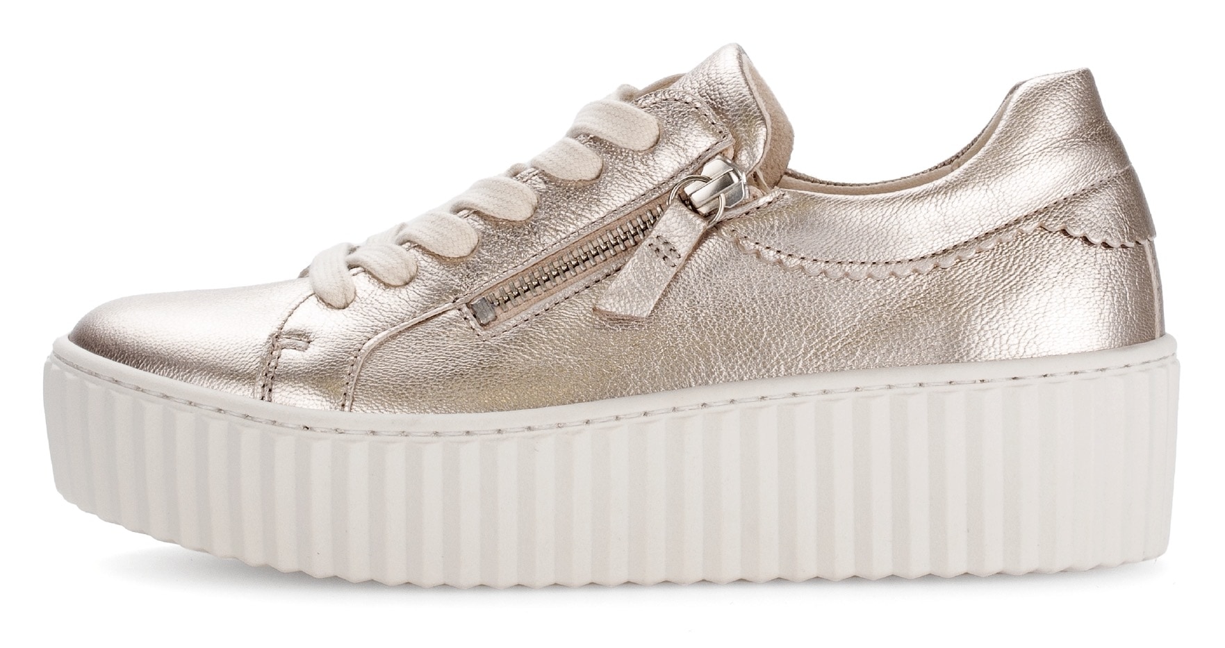 Gabor Plateausneaker, Freizeitschuh, Halbschuh, Schnürschuh mit Best Fitting-Ausstattung