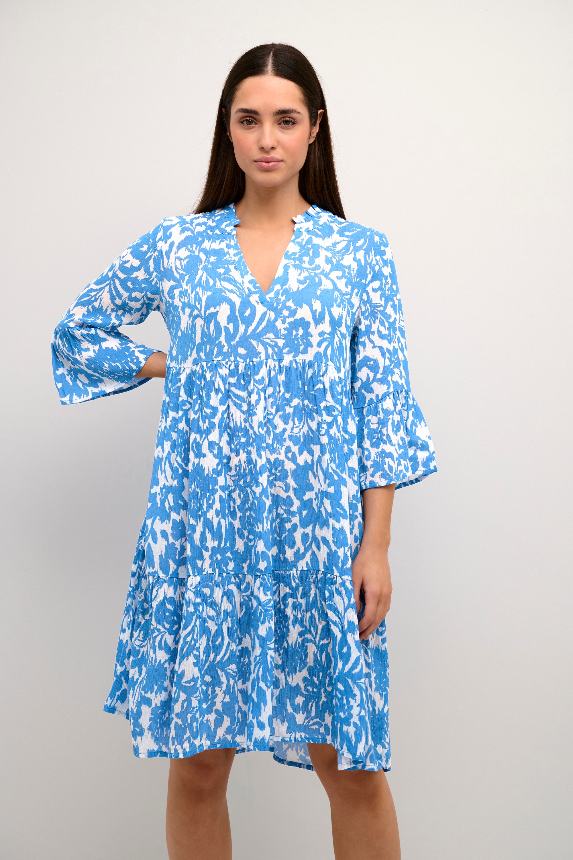 KAFFE Midikleid »Kleid KAellen«