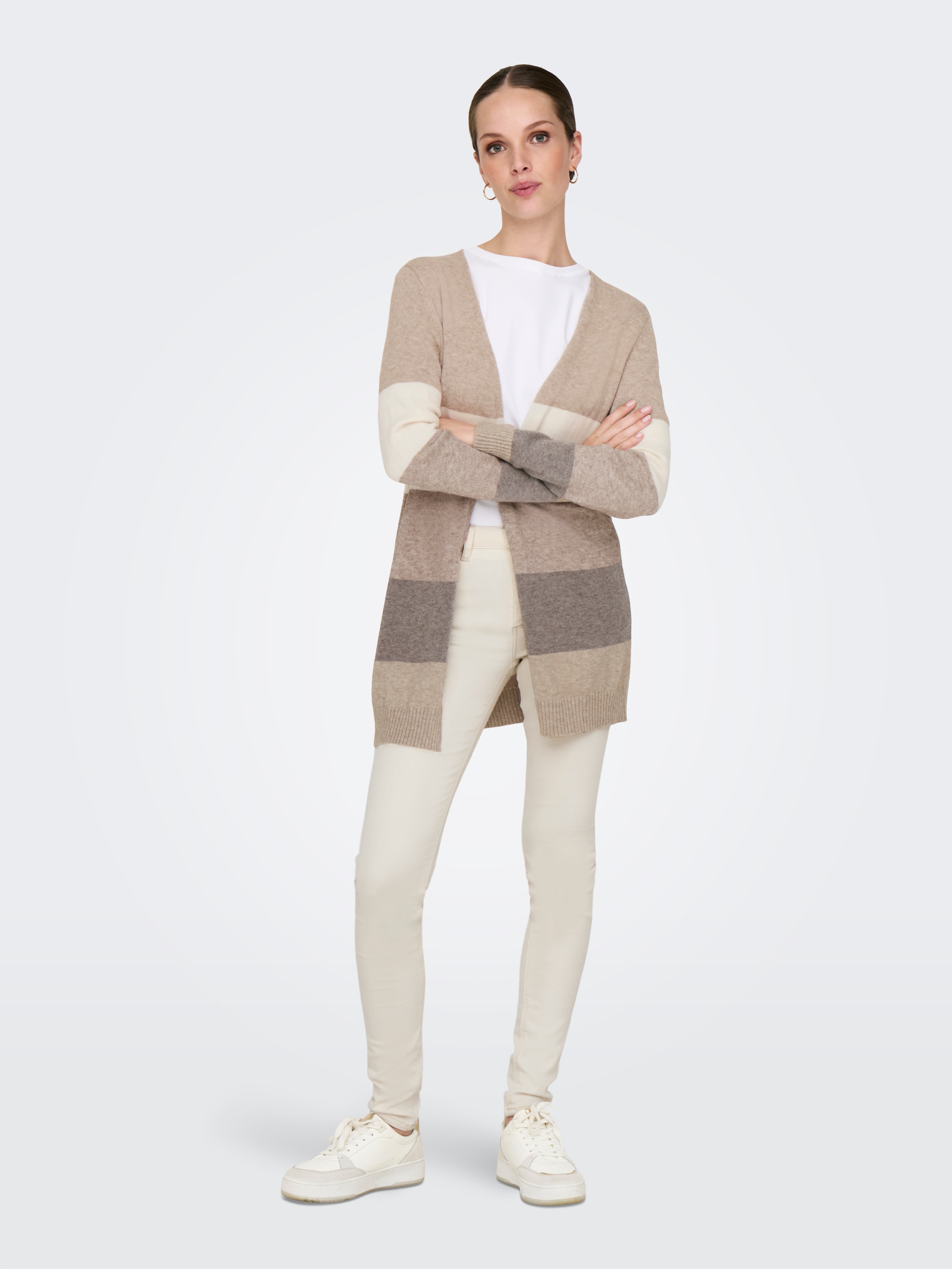 ONLY Strickjacke »ONLLESLY L/S OPEN CARDIGAN KNT NOOS«