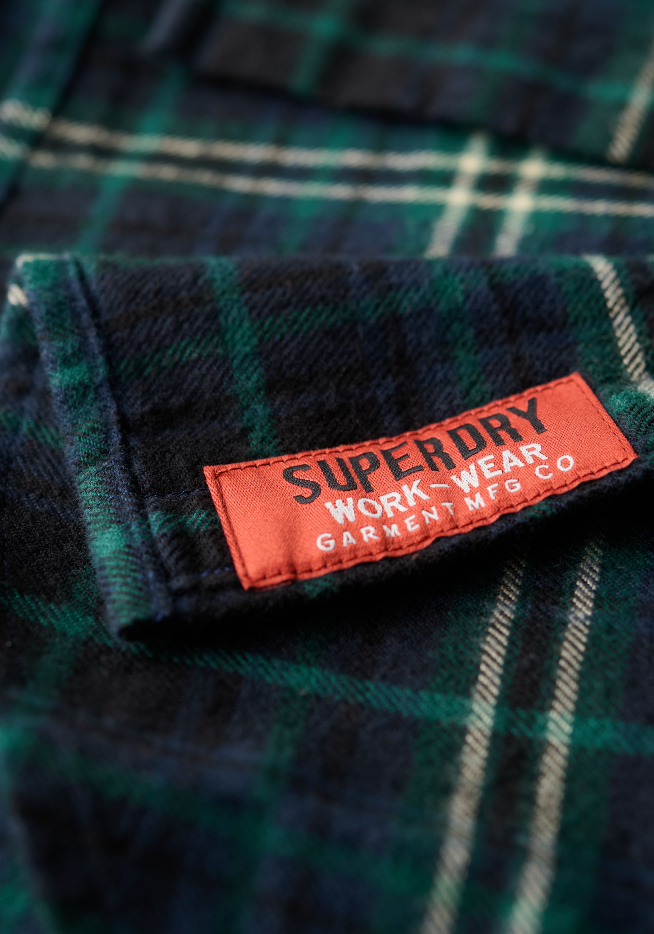 Superdry Langarmhemd »Organic Cotton Lumberjack Check Shirt«