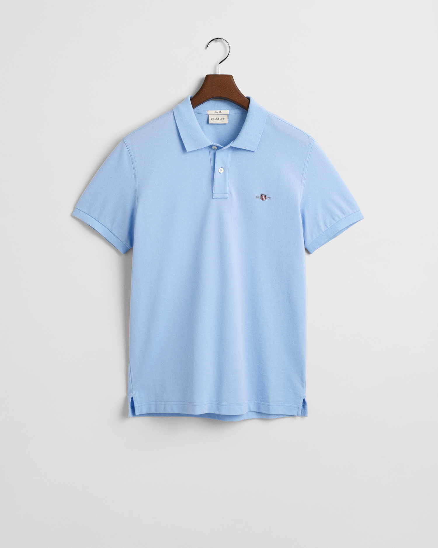 Gant Poloshirt »SLIM SHIELD SS PIQUE POLO« mit Logostickerei auf der Brust