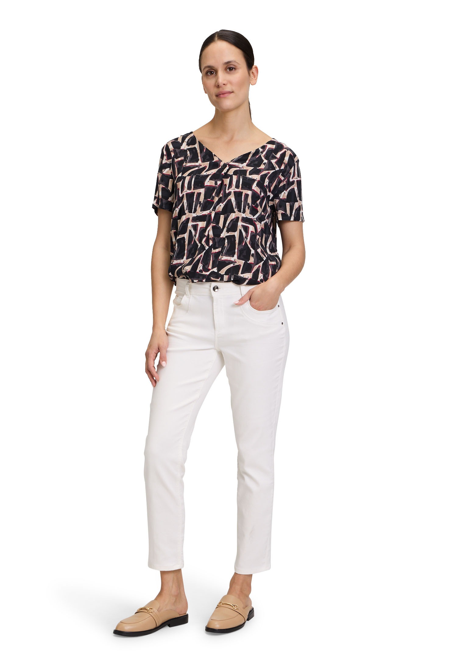 Betty&Co Schlupfbluse »Schlupfbluse mit Print«
