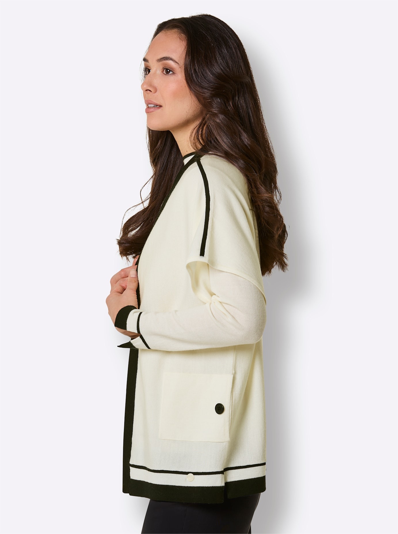 CREATION L PREMIUM Strickpullover »Merino-Strick-Twinset«