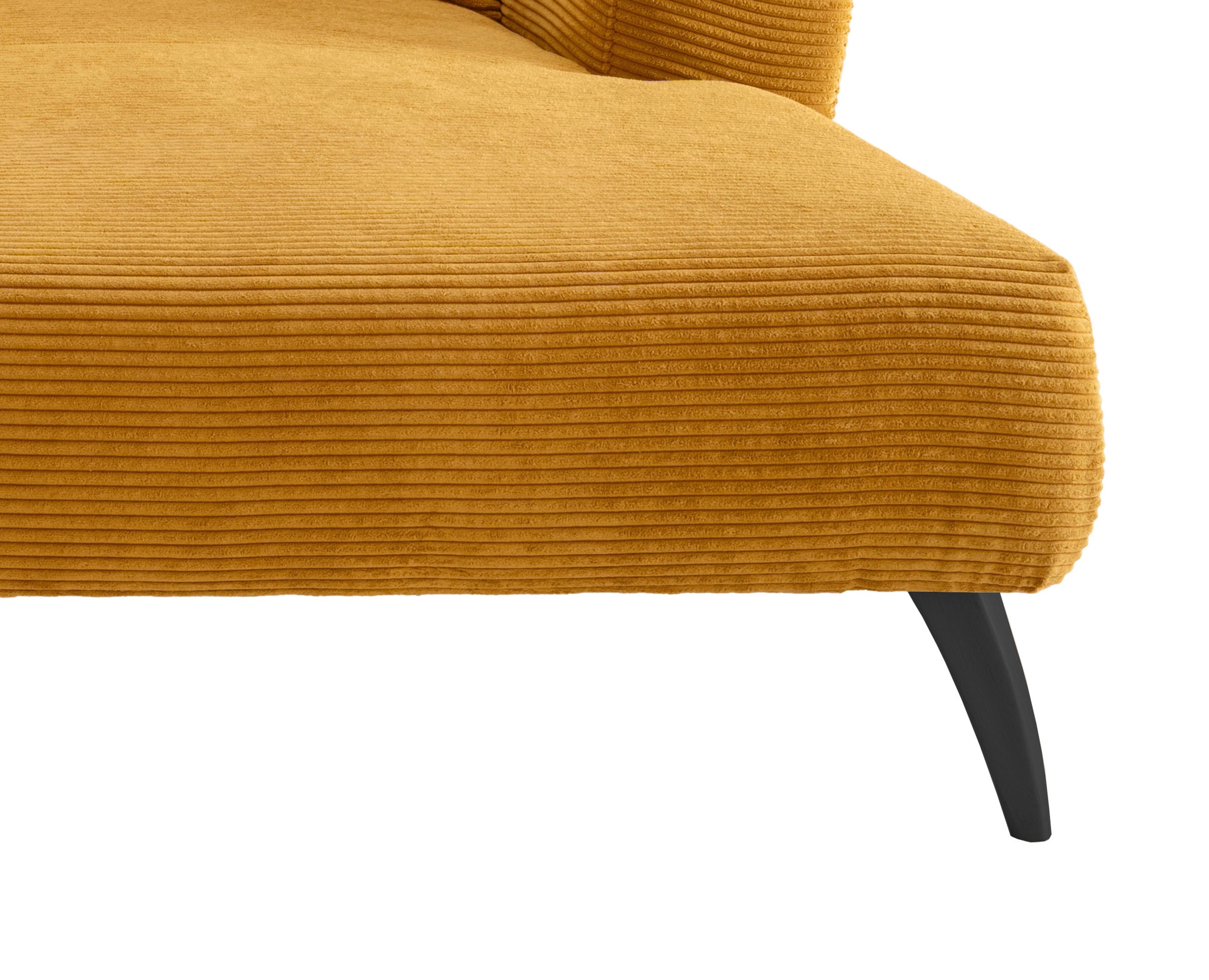 INOSIGN Ecksofa »Colori L-Form«, Holzfußfarbe wählbar, inkl. 4x Zierkissen