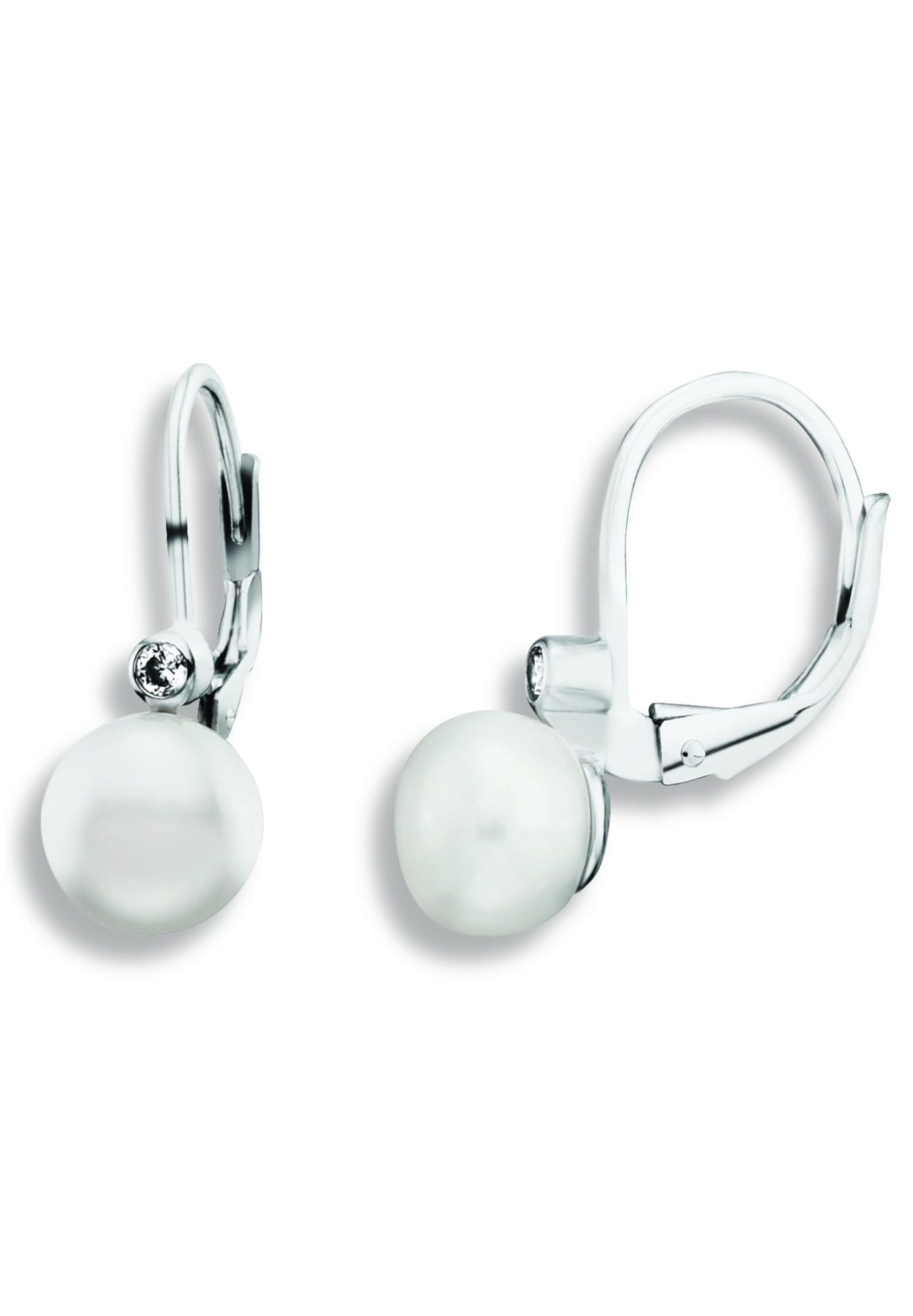 ONE ELEMENT Paar Ohrhänger »Zirkonia Ohrringe   Ohrhänger aus 925 Silber«
