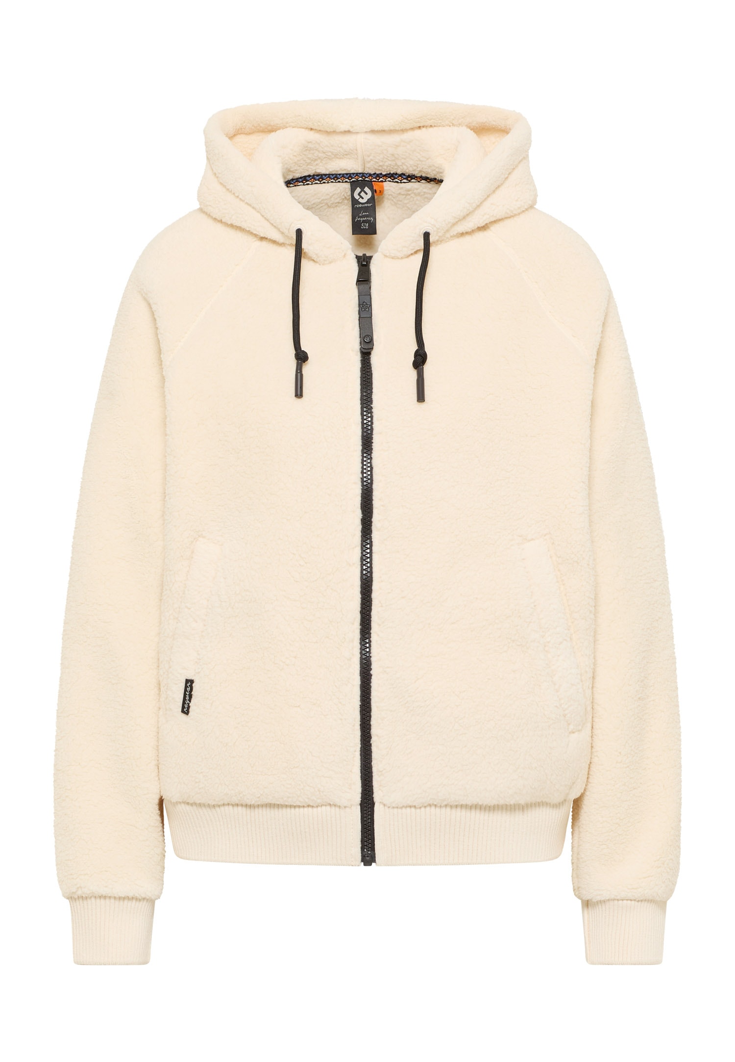 Ragwear Sweatjacke »TALIANA«, aus weichem Teddy Plüsch
