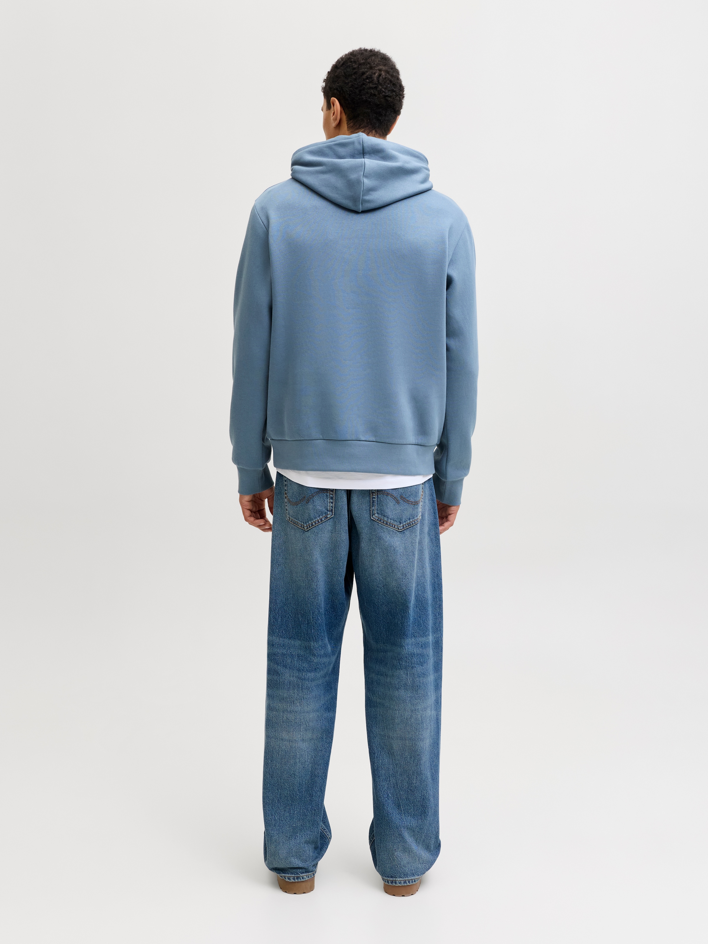 Jack & Jones Kapuzensweatshirt »JJELOGO SWEAT HOOD 2 COL 25/26 NOOS«, mit stylischem Print
