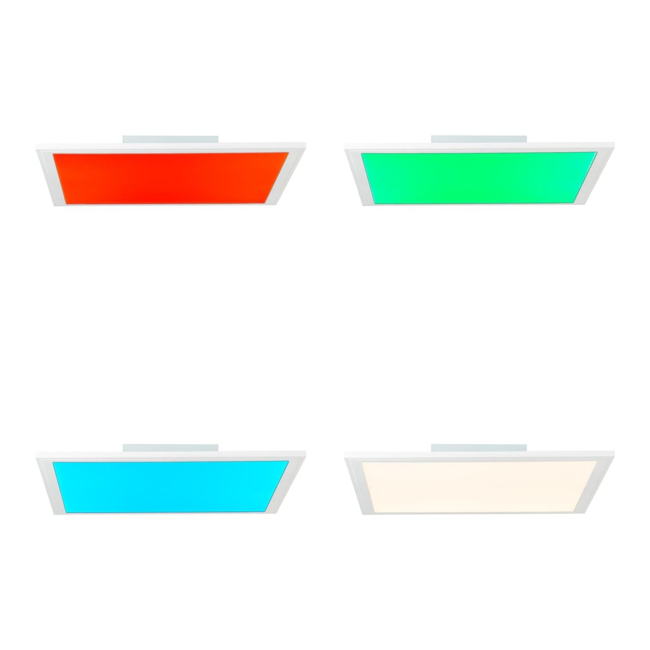 Brilliant LED Panel »Abie«, 1 flammig, Leuchtmittel LED-Modul | LED fest integriert, LED Deckenaufbau-Paneel 40x40cm RGB
