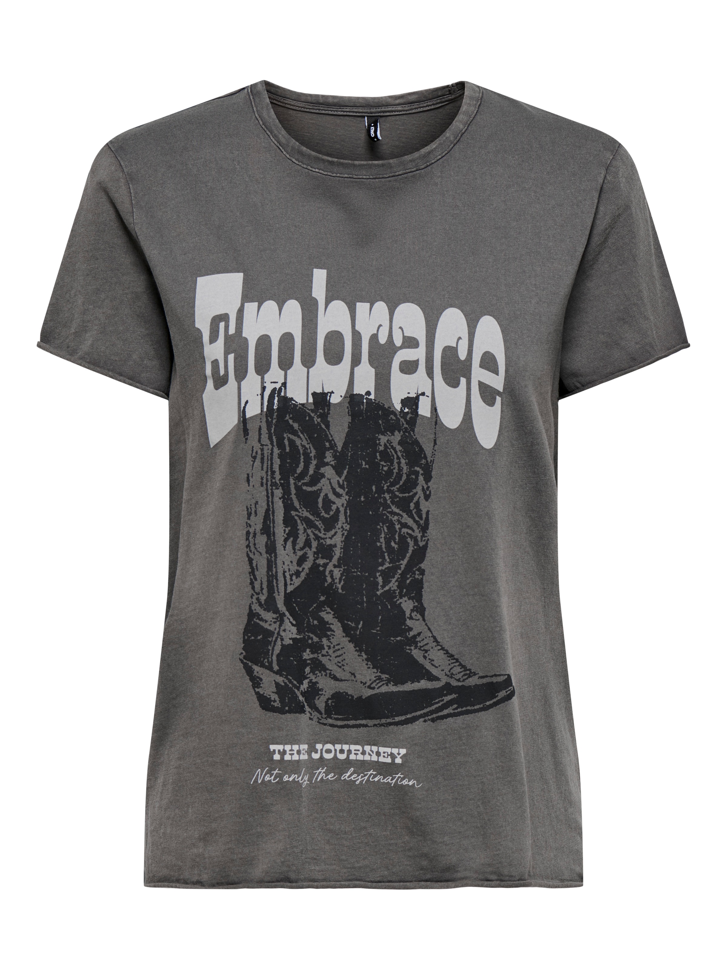 ONLY Rundhalsshirt »ONLLUCY REG S/S TOP JRS NOOS«, unterschiedlich bedruckt