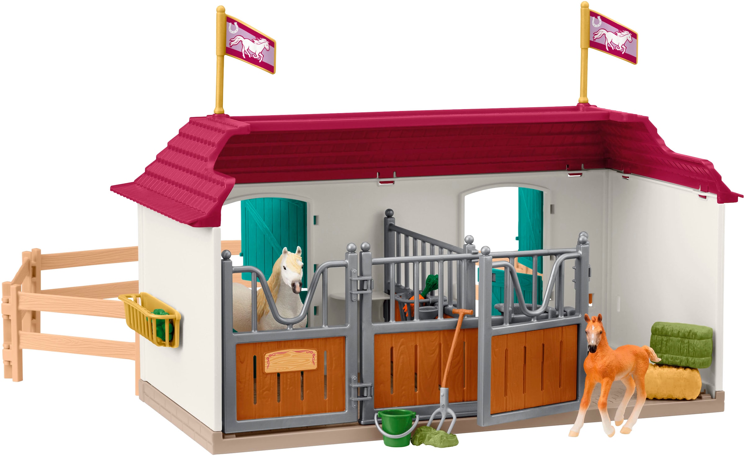Schleich® Spielwelt »HORSE CLUB, Lakeside Country House and Stable (42706)«, Made in Europe