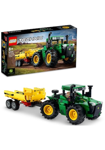 Konstruktionsspielsteine »John Deere 9620R 4WD Tractor (42136), LEGO® Technic«, (390...