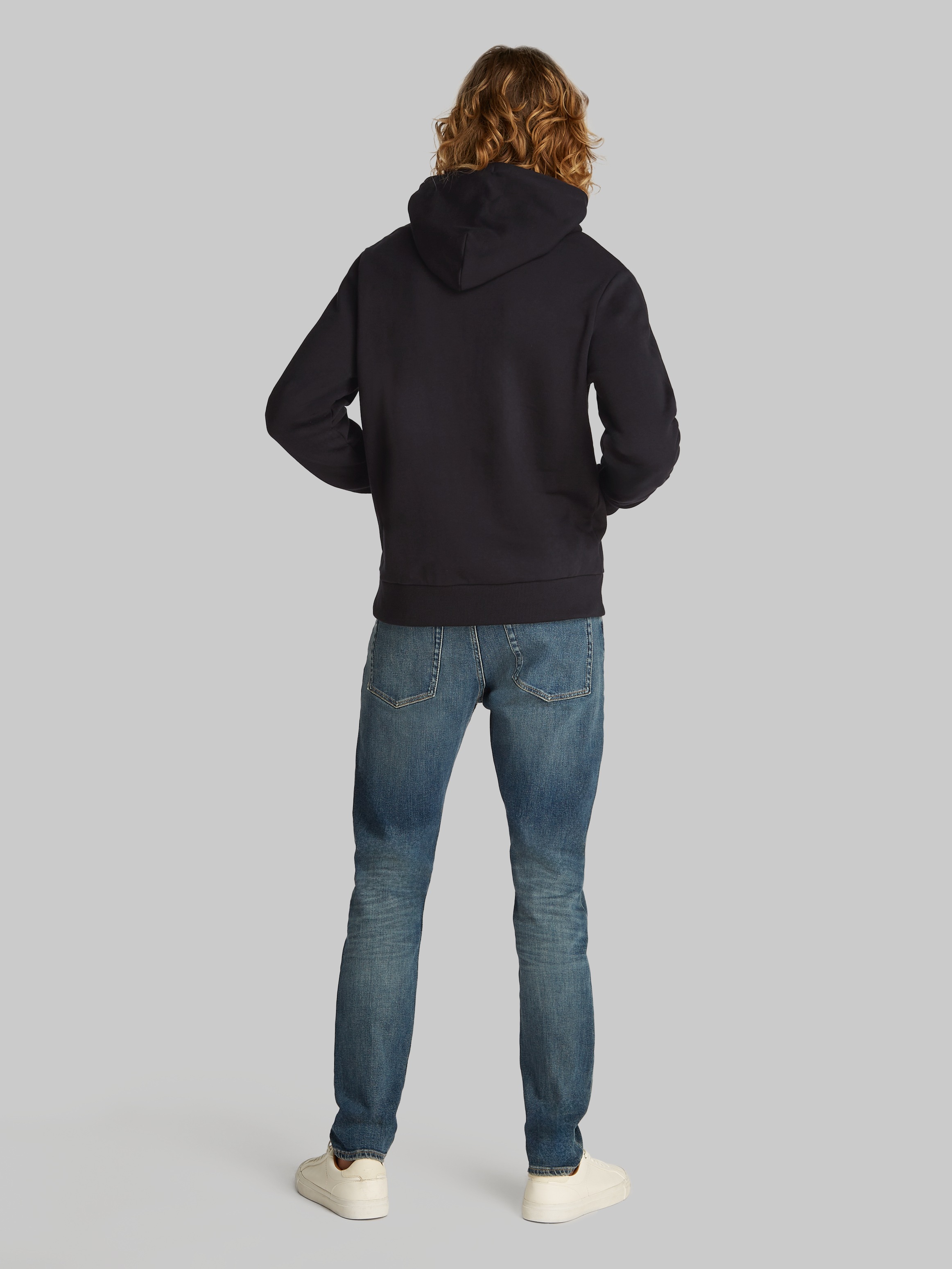 Calvin Klein Hoodie »LINEAR OMBRE CHEST LOGO HOODIE«, mit Logo