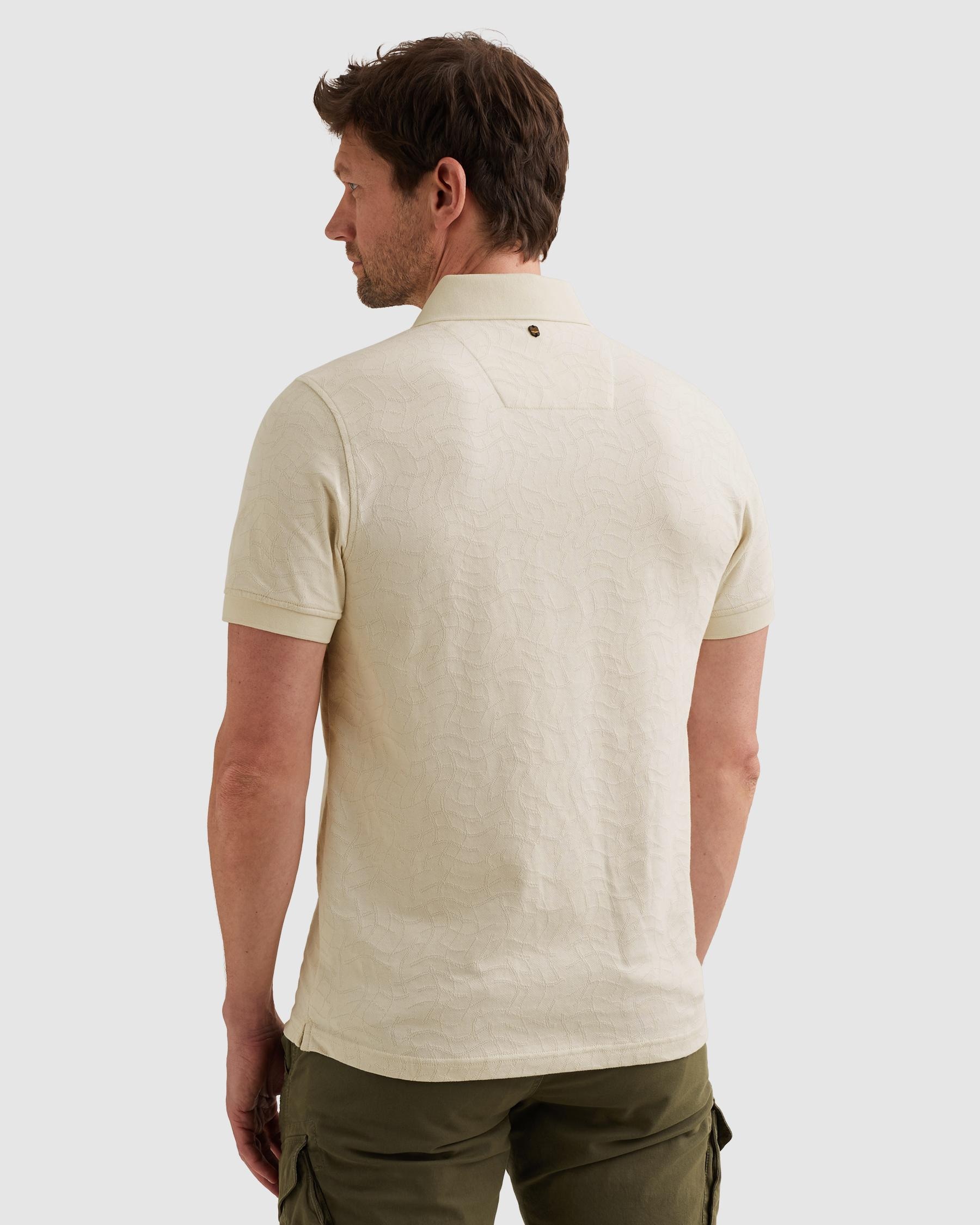 PME LEGEND Poloshirt »Short sleeve polo jersey jacquard« mit Logo Stickerei