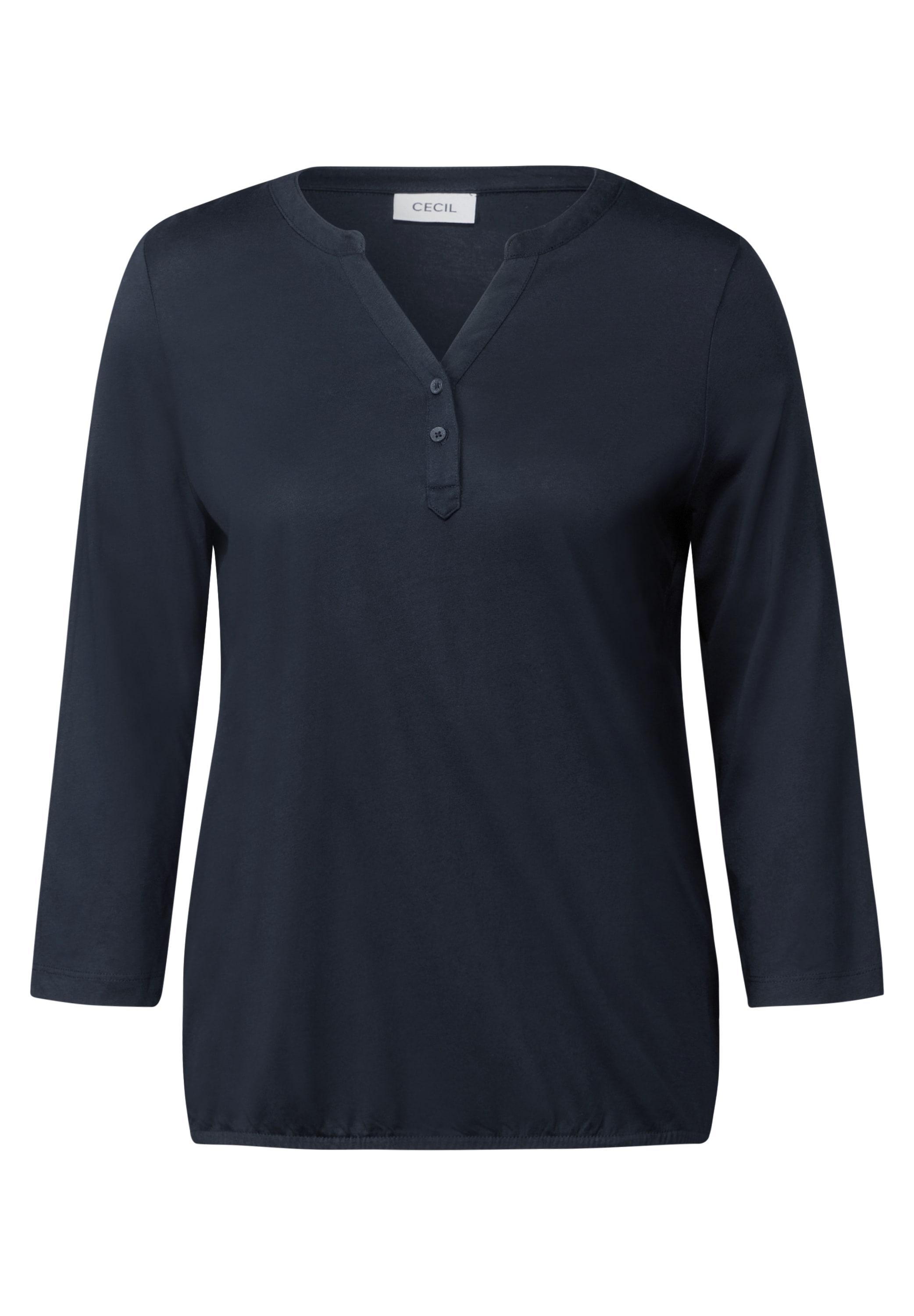 Cecil 3/4-Arm-Shirt, mit elastischem Bund