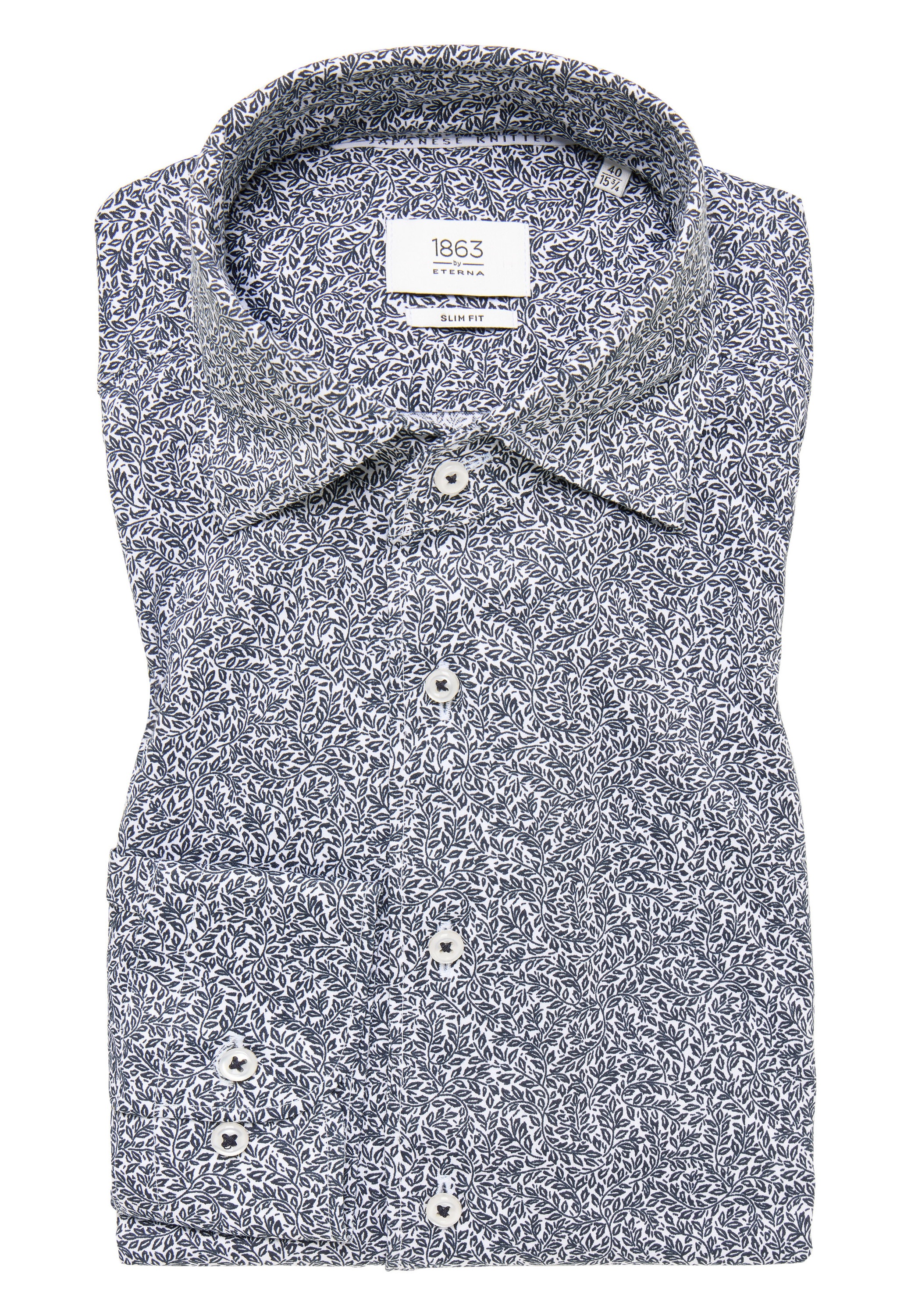 Eterna Langarmhemd »SLIM FIT« NON IRON (bügelfrei)