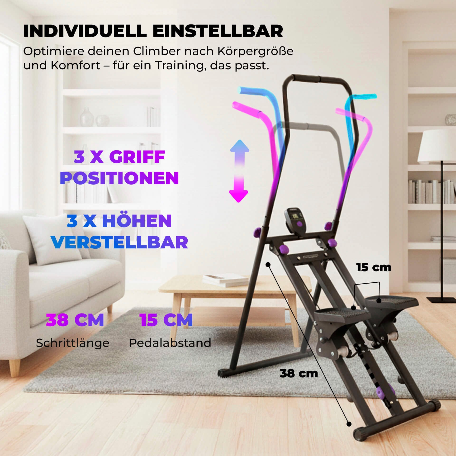 Christopeit Sport® Stepper »Climber 1000«