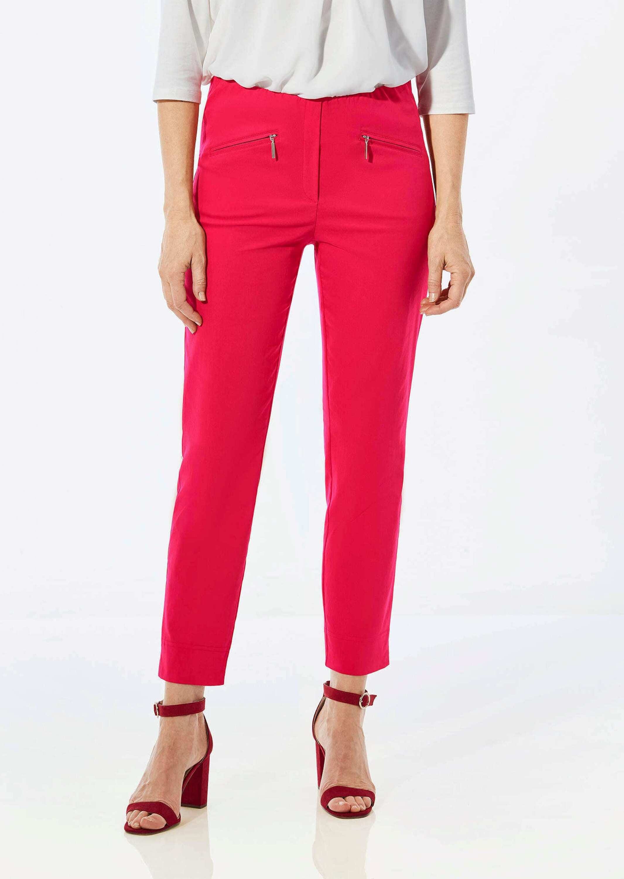 GOLDNER 7/8-Hose »Kurzgröße Stretchhose LOUISA, dehnbar & mit Taschen«