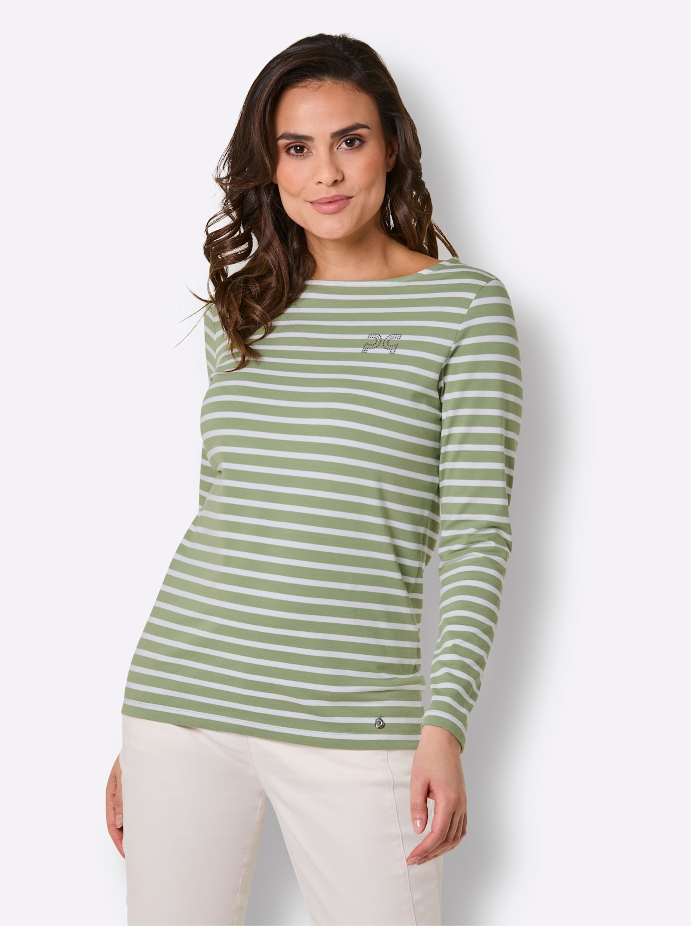 CREATION L PREMIUM Langarmshirt »Pima-Baumwoll-Shirt« 1