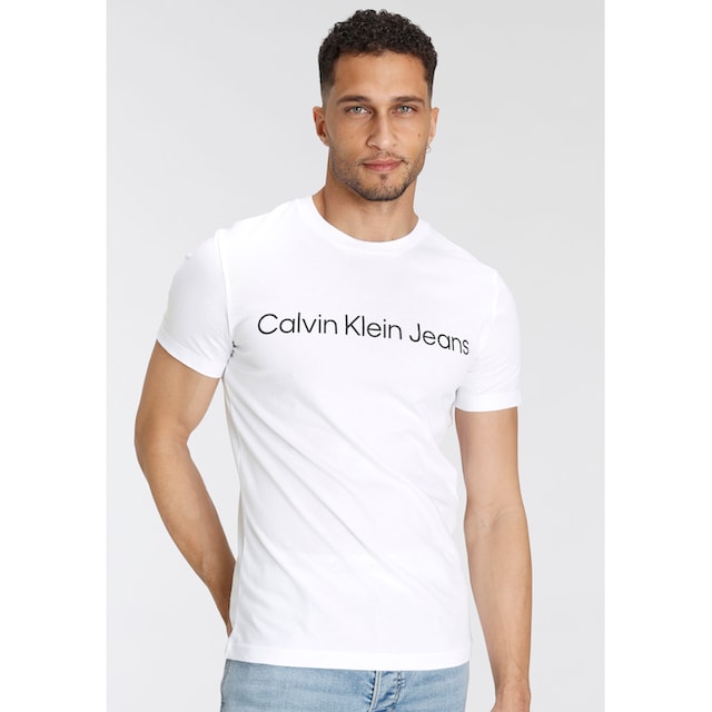 Calvin Klein Jeans T-Shirt »CORE INSTITUTIONAL LOGO SLIM TEE« online  shoppen bei OTTO