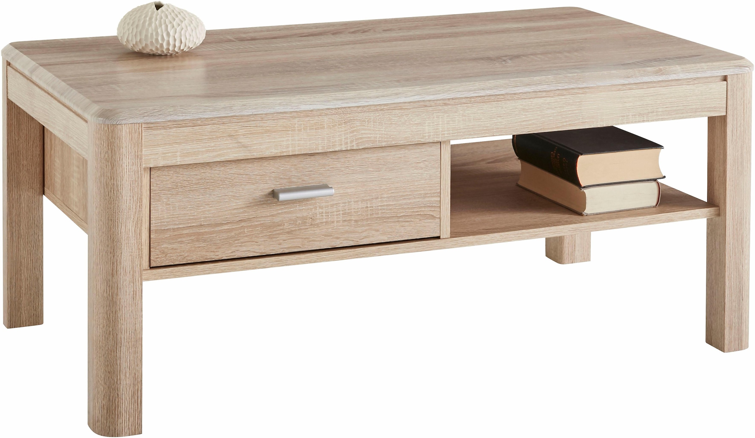 PRO Line Couchtisch, aus Holz, Gestell mit Schublade, Ablageboden,  rechteckig OTTO Online Shop
