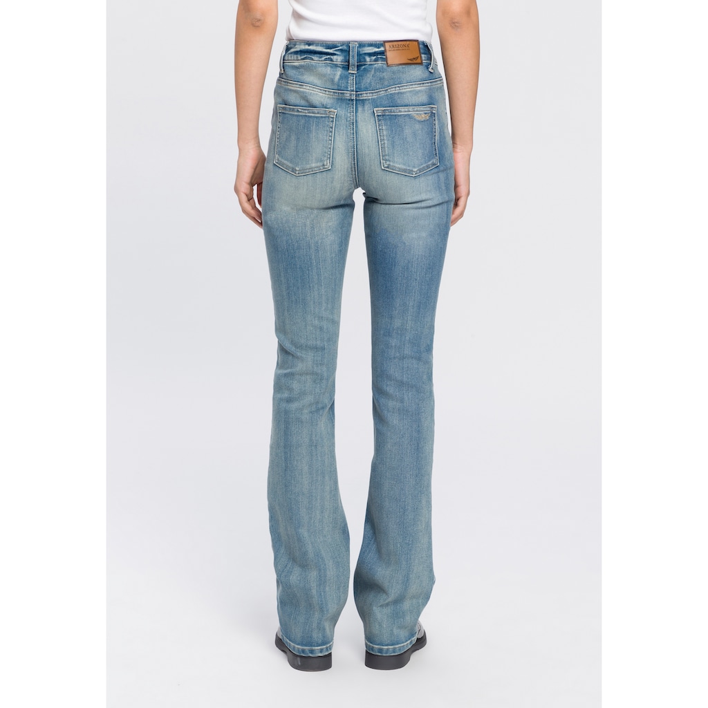 Arizona Bootcut-Jeans »Baby Bootcut«, High Waist