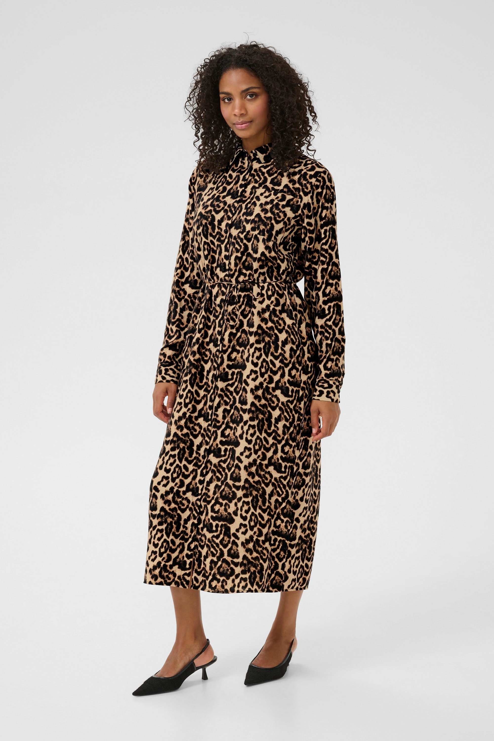 KAFFE Midikleid »Kleid KAhannah«