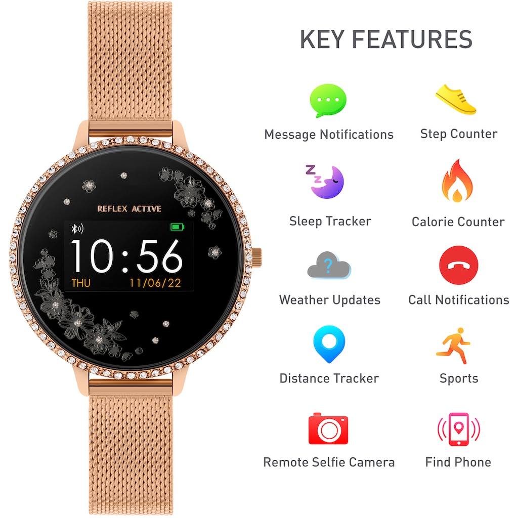 REFLEX ACTIVE Smartwatch »Serie 3, RA03-4042«