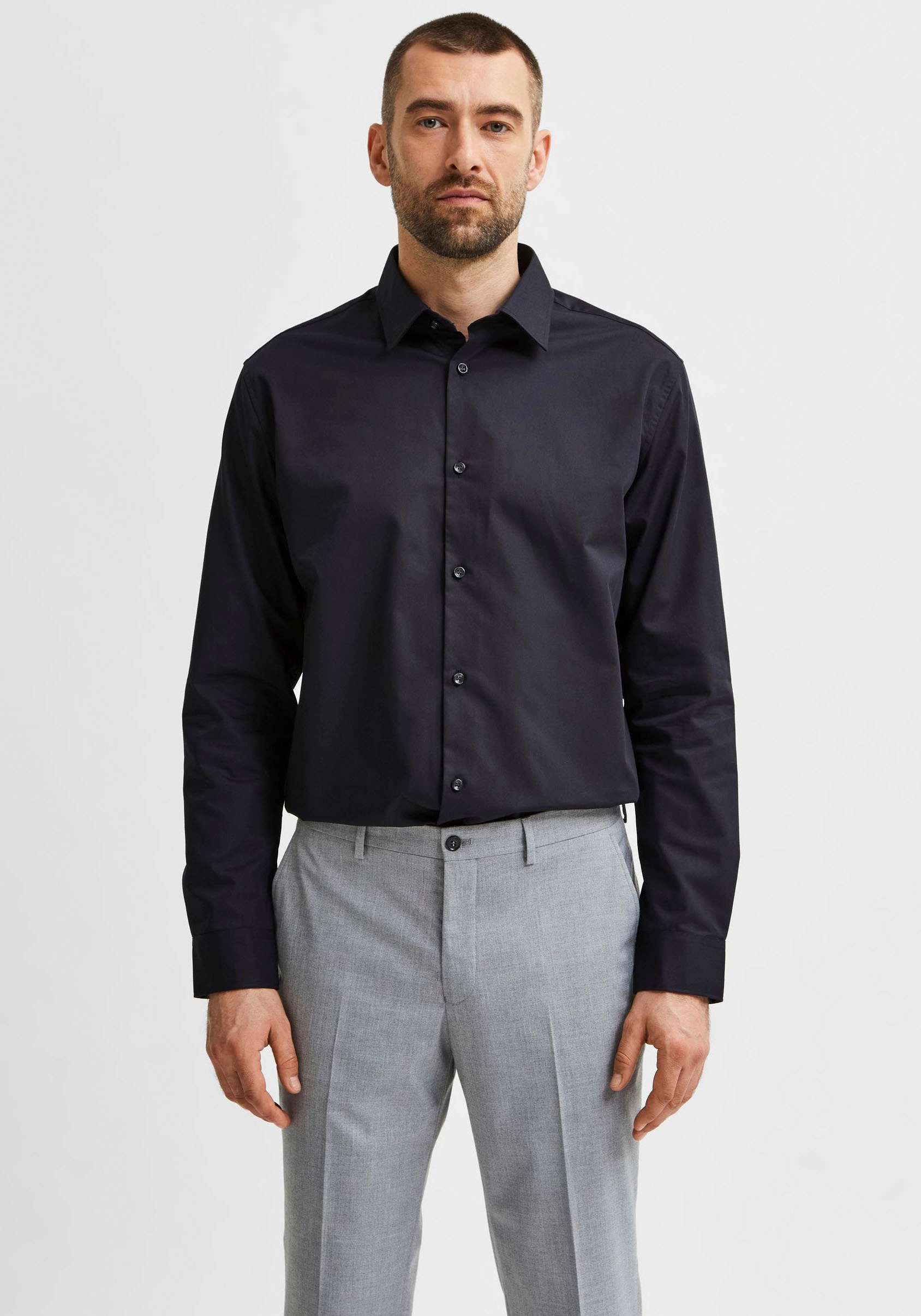 Businesshemd bei online HOMME OTTO SHIRT« kaufen SELECTED »SLHSLIMETHAN