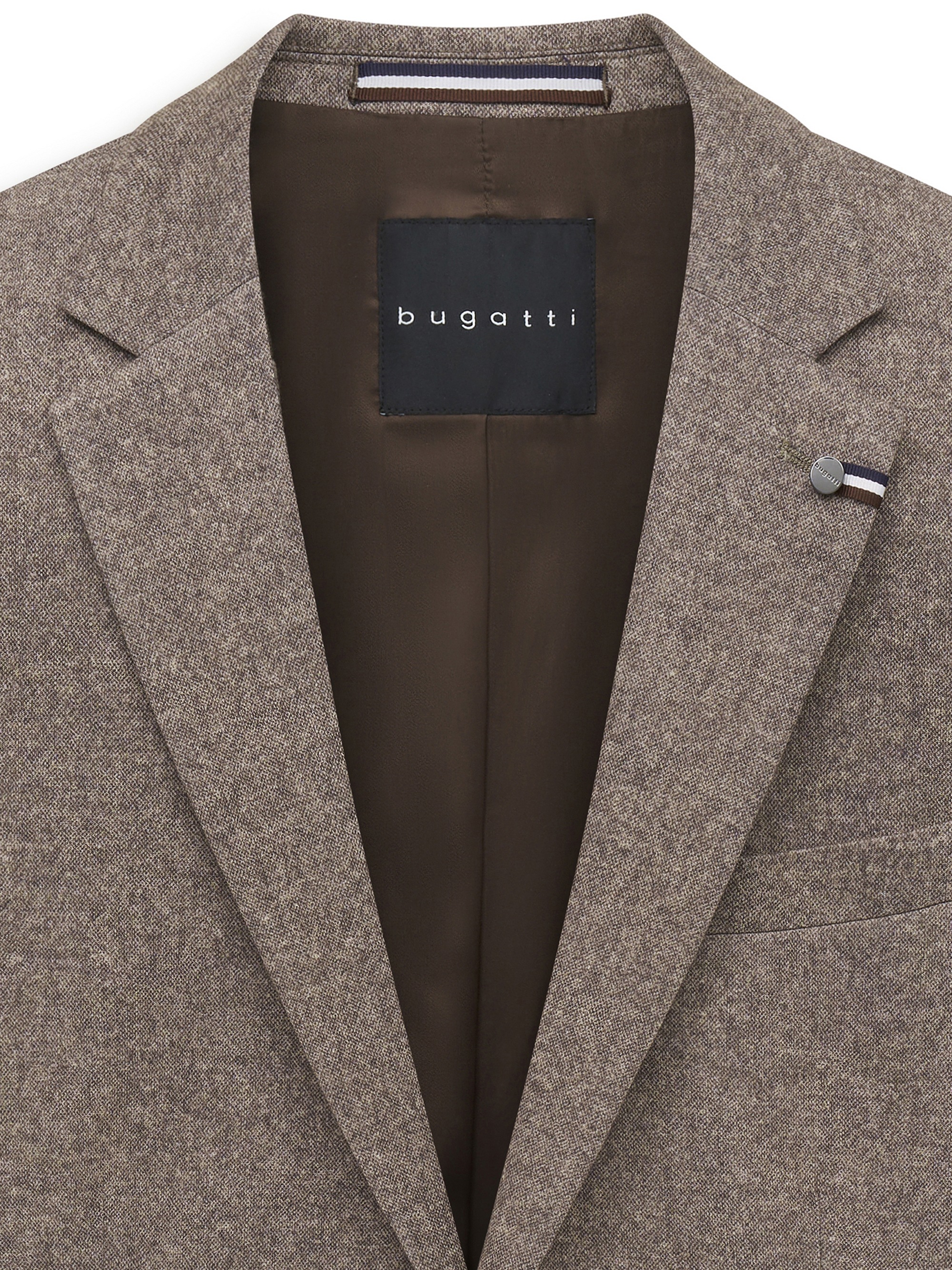 bugatti Anzugsakko »Regular Fit« Regular Fit Reverskragen Baumwollmix