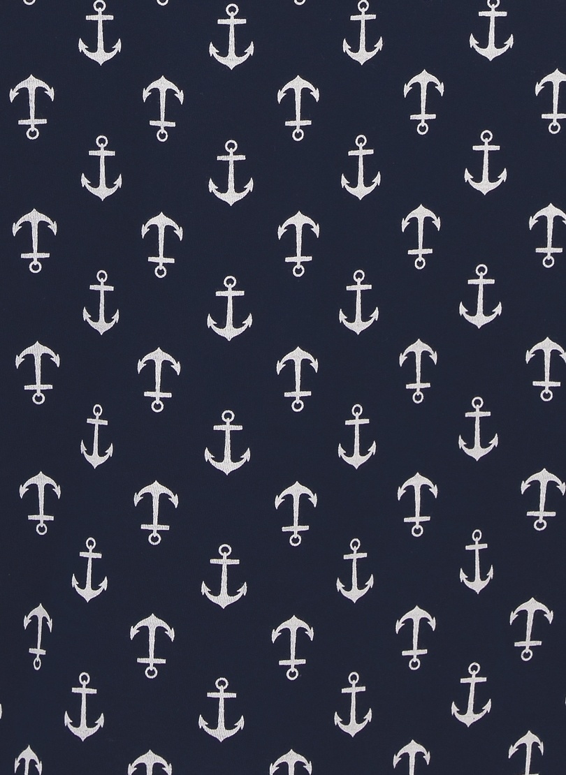 Trigema Pyjama »TRIGEMA Herren Nachthemd mit Anker-Druck«