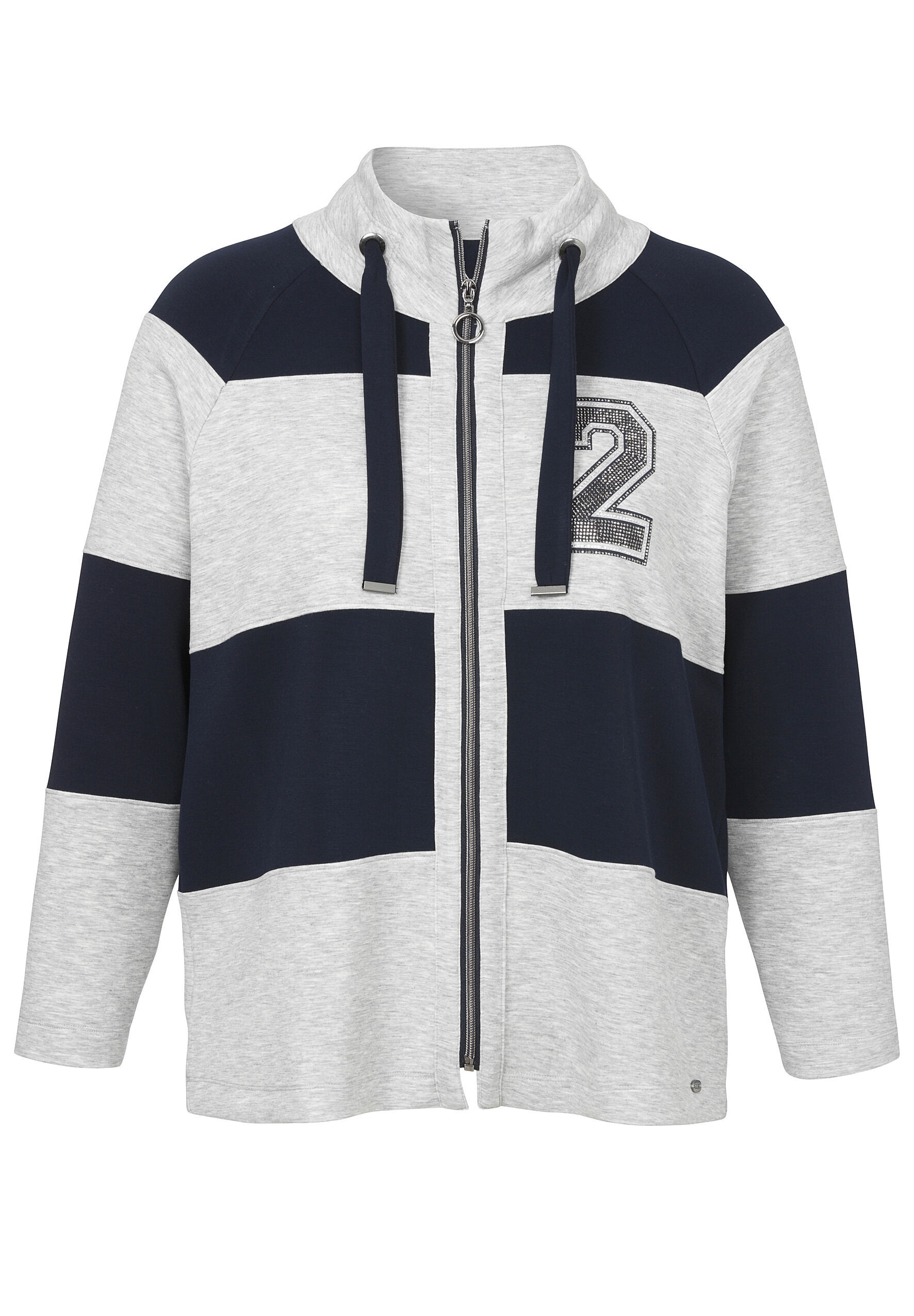 VIA APPIA DUE Sweatjacke »VIA APPIA DUE Sweatshirt« in Große Größen