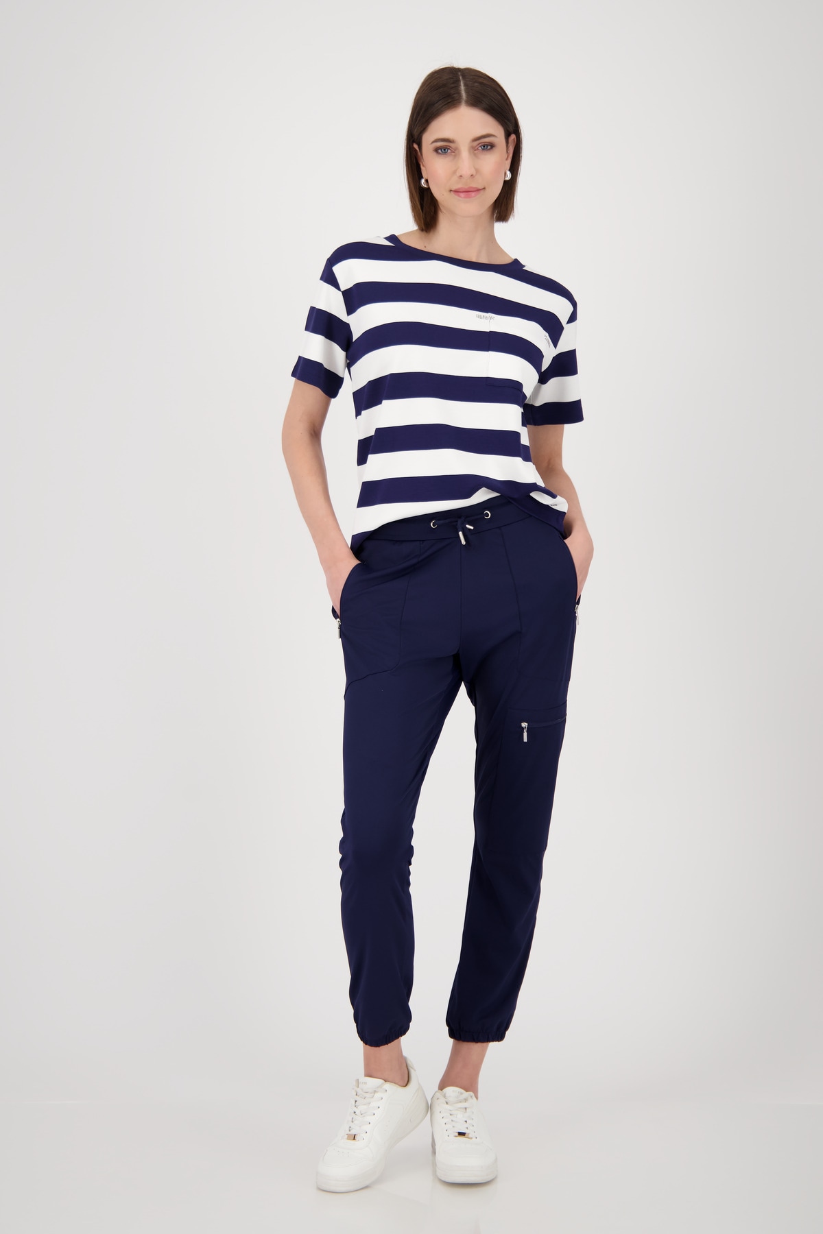 Monari Sweatshirt, mit Streifen