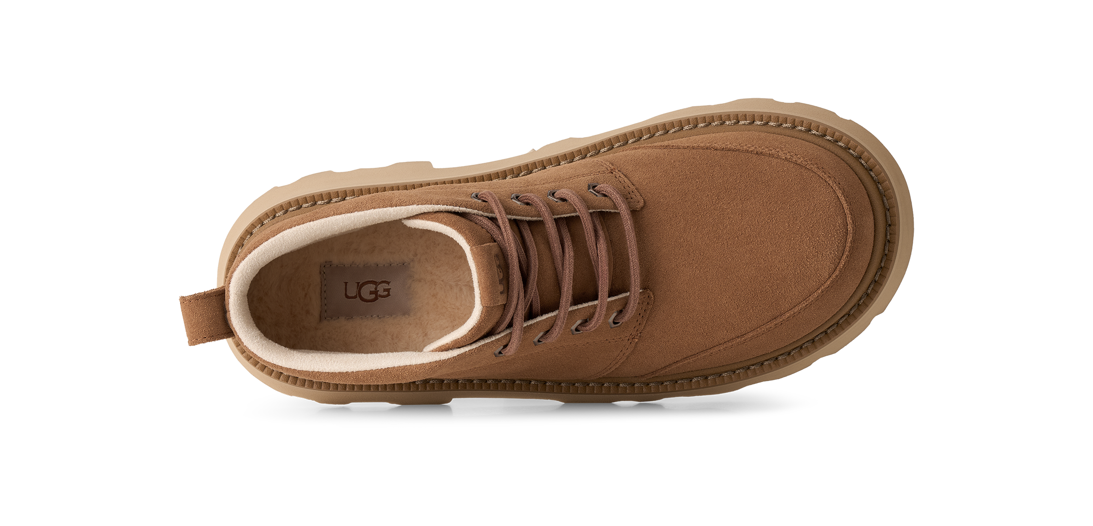 UGG Schnürboots »M CHUKKA LUG«  Winterboots mit Ziernähten und Logoprägung