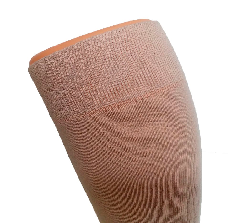 Fußgut Diabetikersocken »Venenfreund Kniestrümpfe mit Airchannel Fußbelüftung«, (2 Paar), verstärkte Fußpolsterung, weiter Bund, Druckentlastung, bequemer Bund