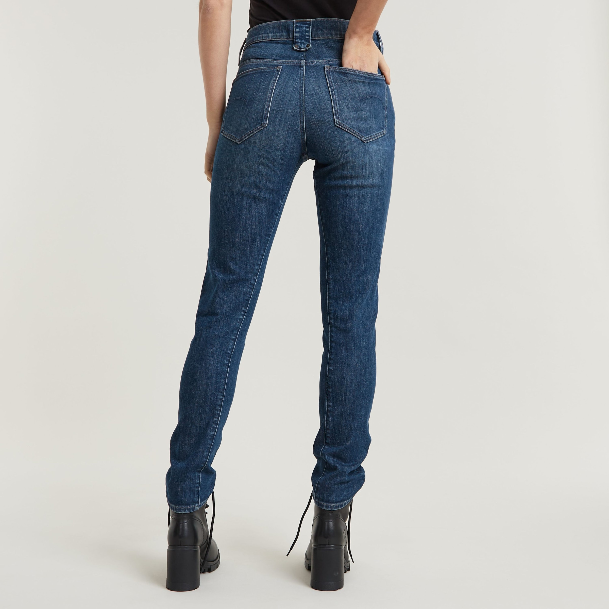 G-STAR Bikerjeans »Ace 2.0 Biker Slim Straight Wmn«