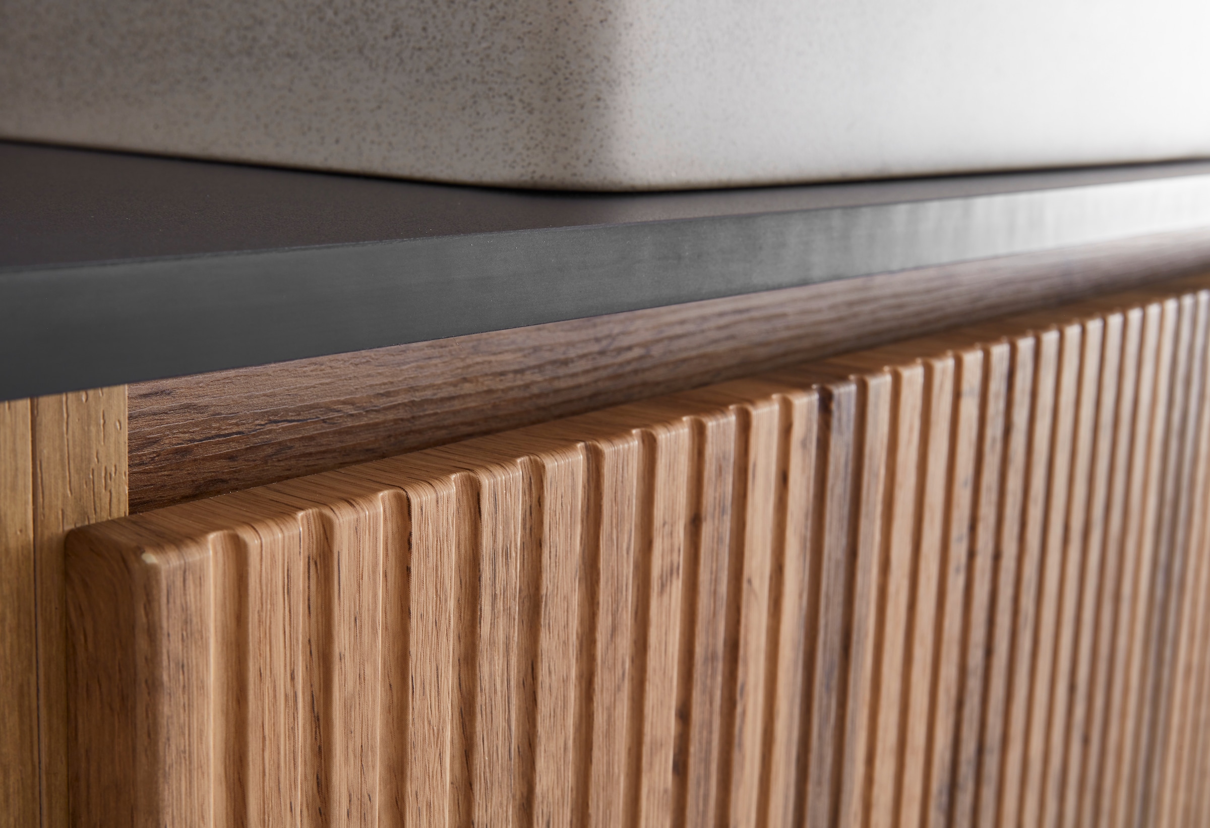 BASIC by Balculina Hochschrank »Loris BxHxT 40x140x32 cm« 1 Stk. tlg. Breite 40cm, Softclose, Glastür