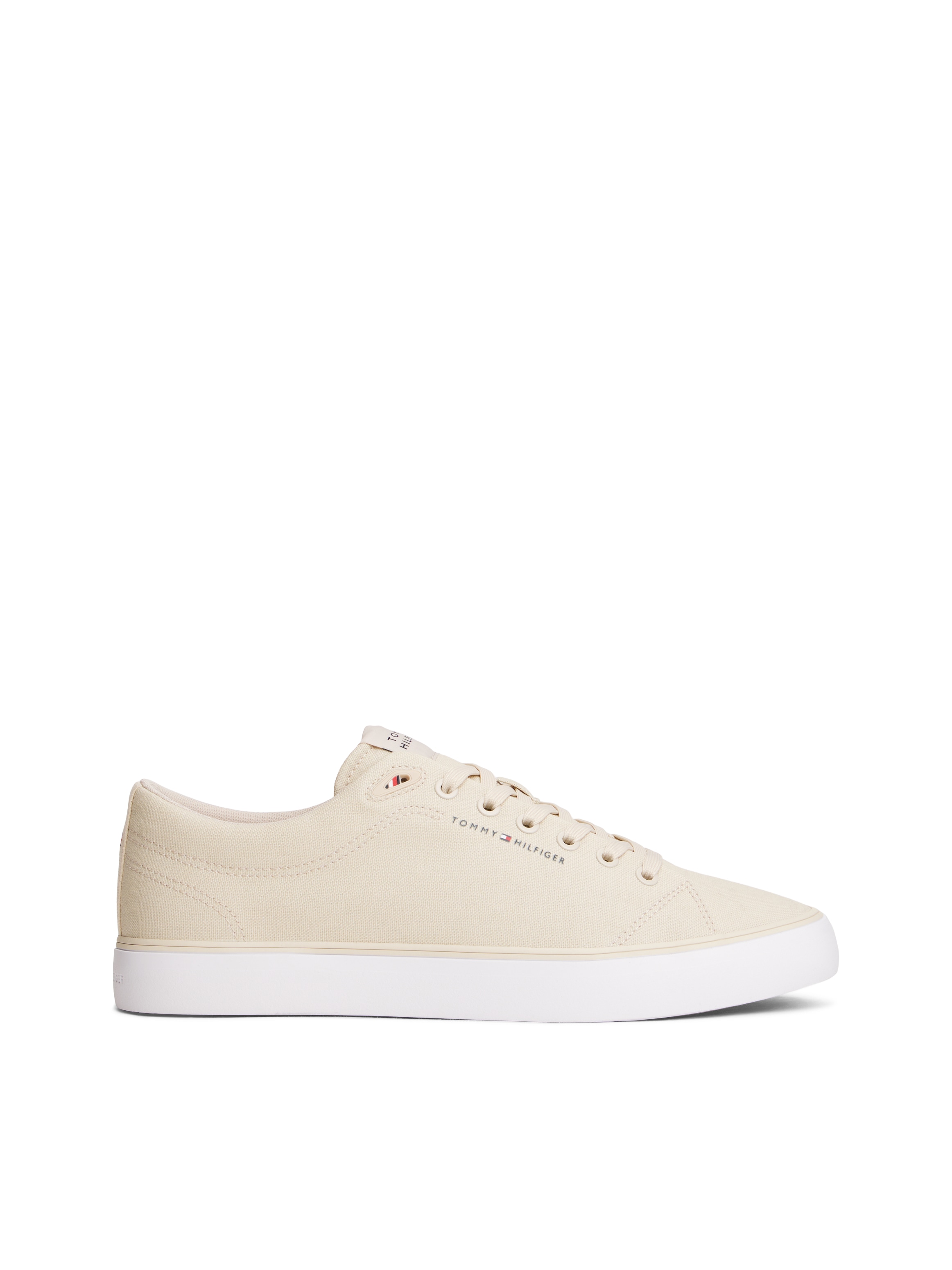 Tommy Hilfiger Sneaker »HARLEM CORE II CVS«  Freizeitschuh, Halbschuh, Schnürer mit Logo-Aufnäher an der Schuhzunge