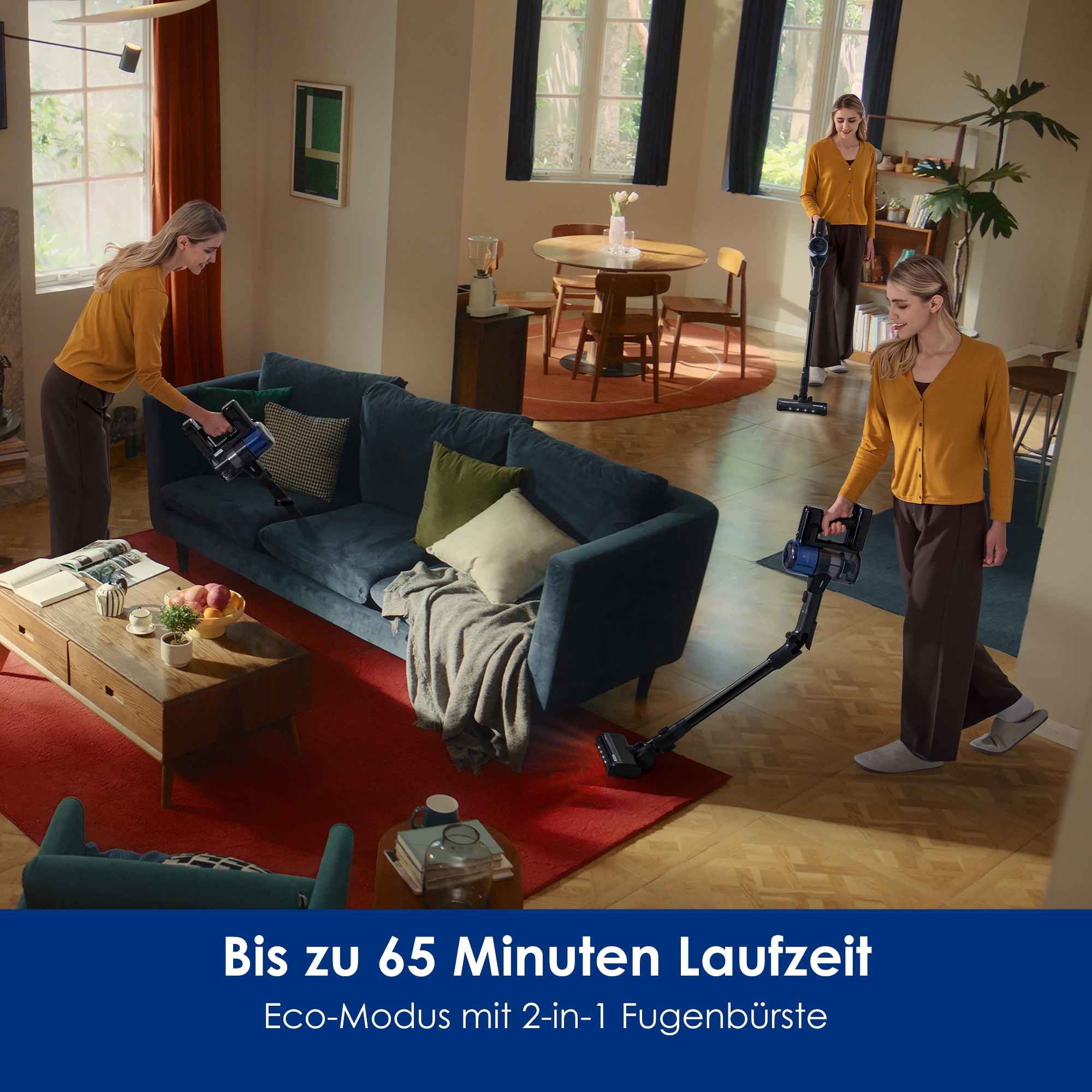 Tineco Akku-Stielstaubsauger »Pure One S30 Pro mit faltbarem Saugrohr und 65 Min Akku« 200W Saugleistung