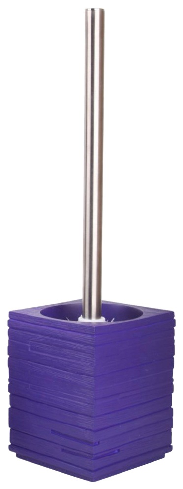 Sanilo Badaccessoire-Set »Calero Purple«, (Kombi-Set, 2 tlg.), bestehend aus Seifenspender und WC-Bürste, geriffelt