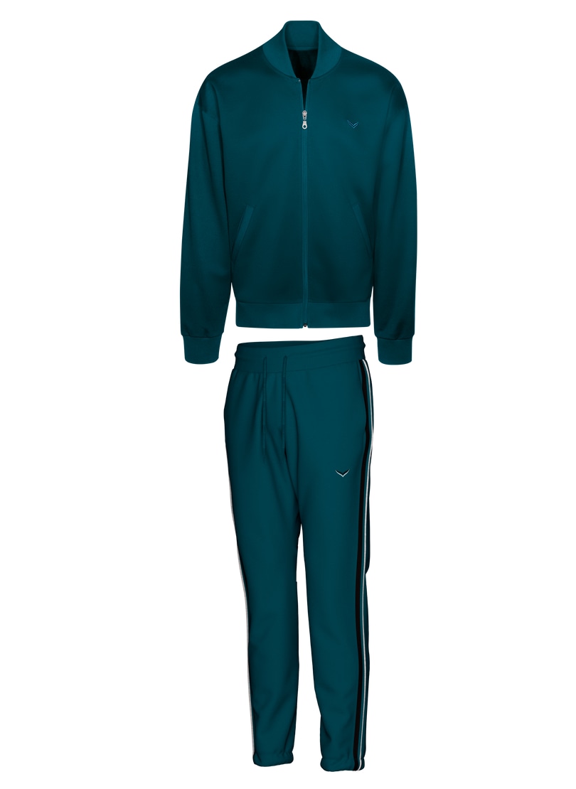 Trigema Freizeitanzug »TRIGEMA Freizeitanzug aus Collegejacke und Jogginghose« 1 Stk.