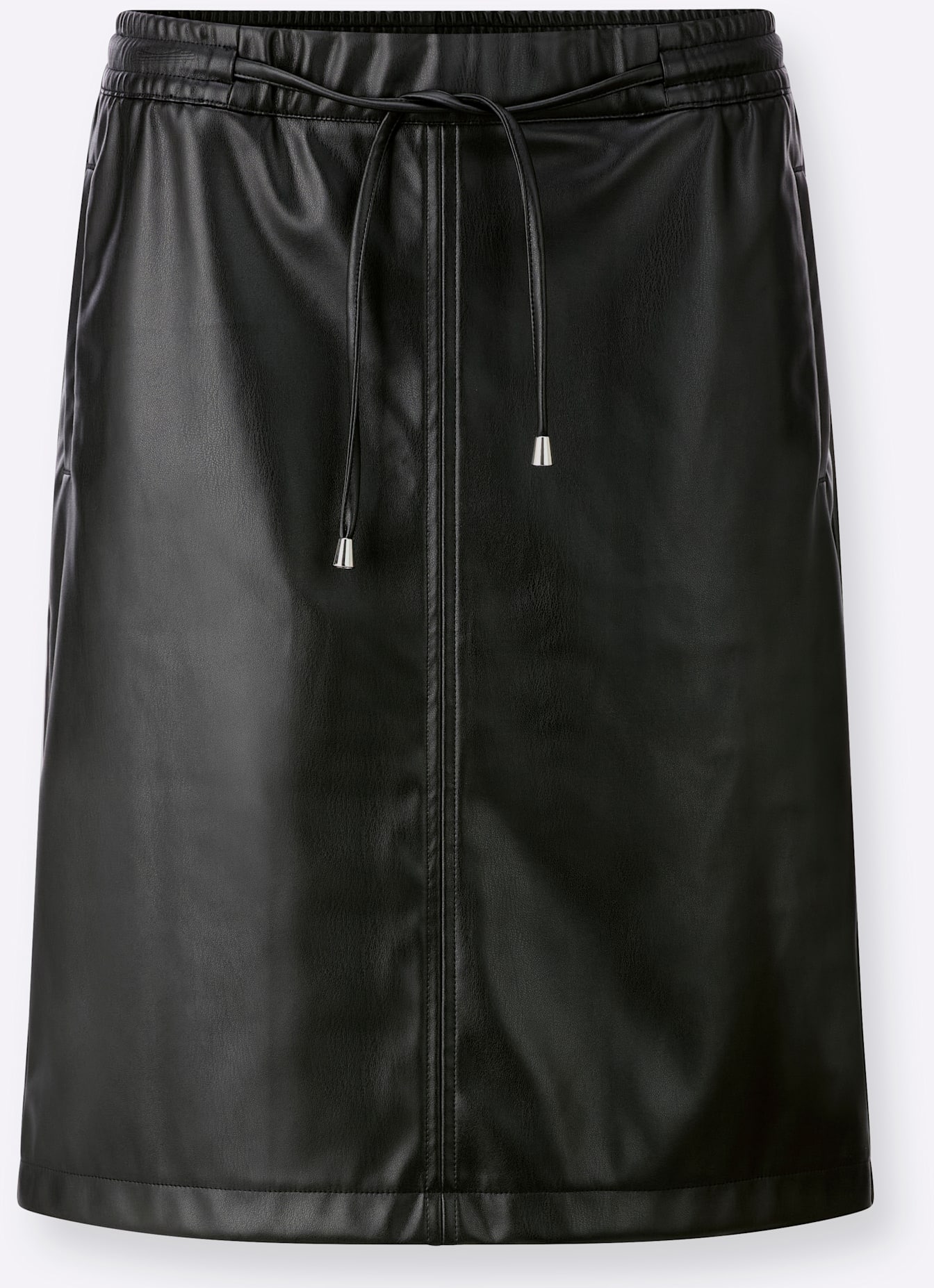 Inspirationen Lederimitatrock
