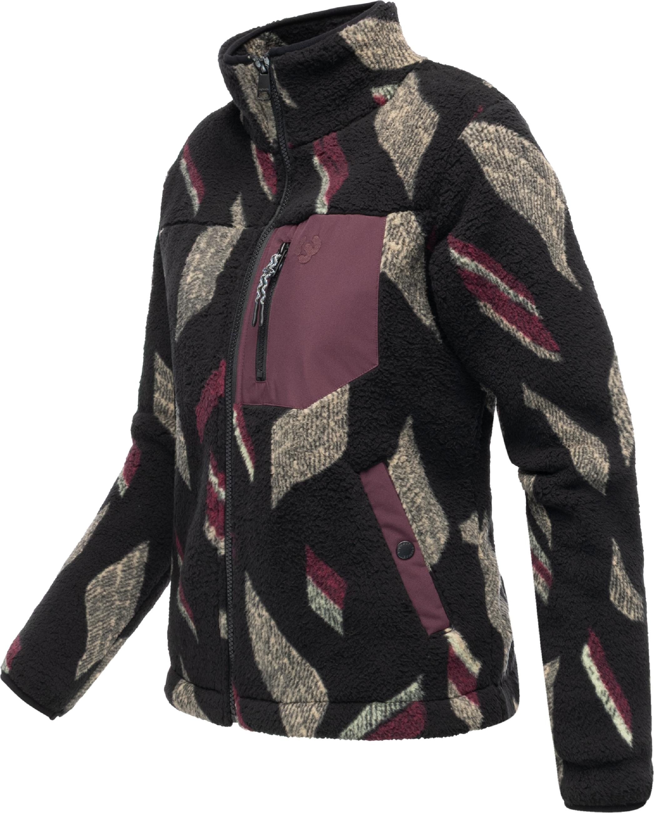 Ragwear Kapuzensweatjacke »Plüschjacke Alaris«