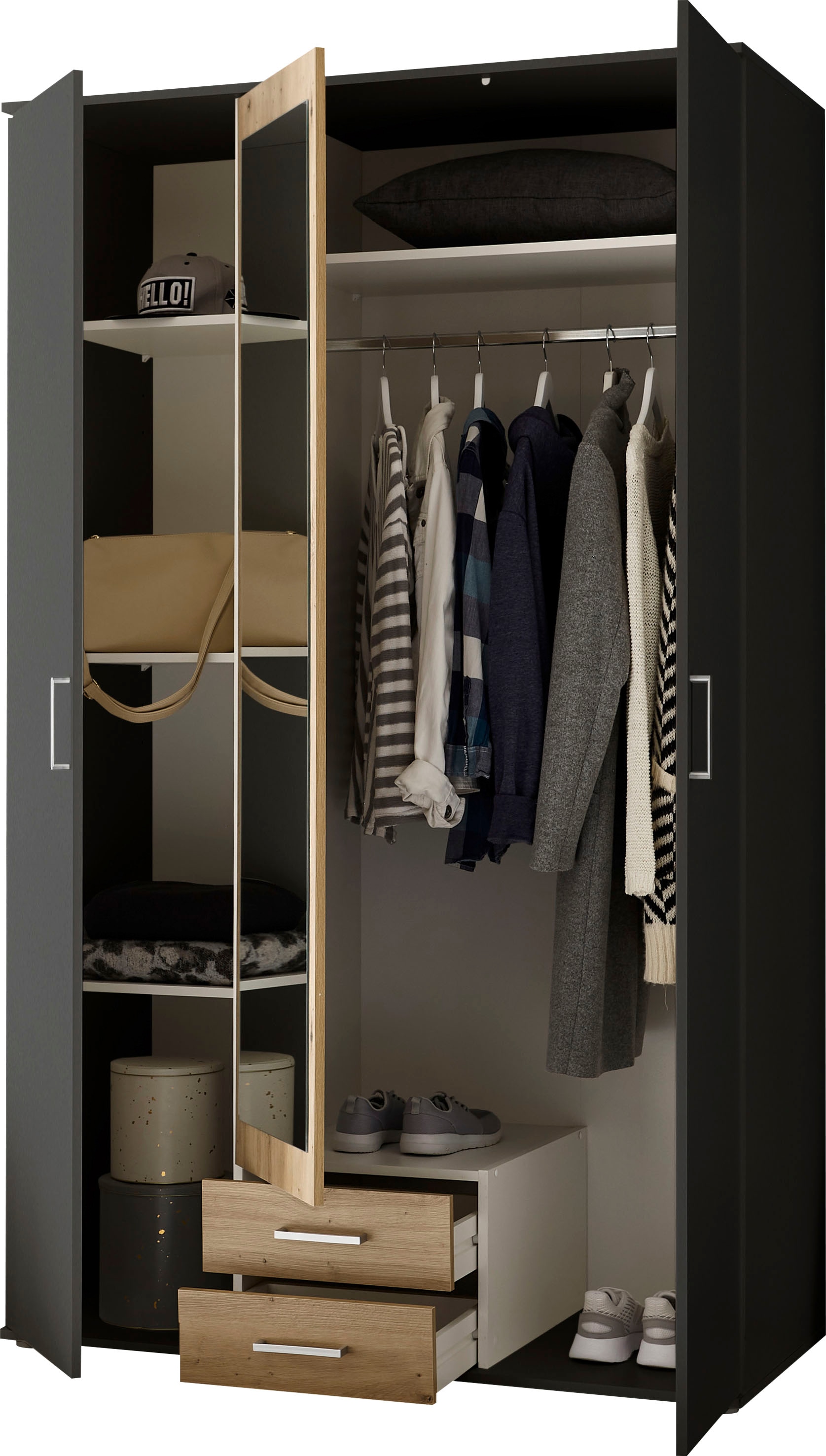 Schlafkontor Kleiderschrank »Hanau«