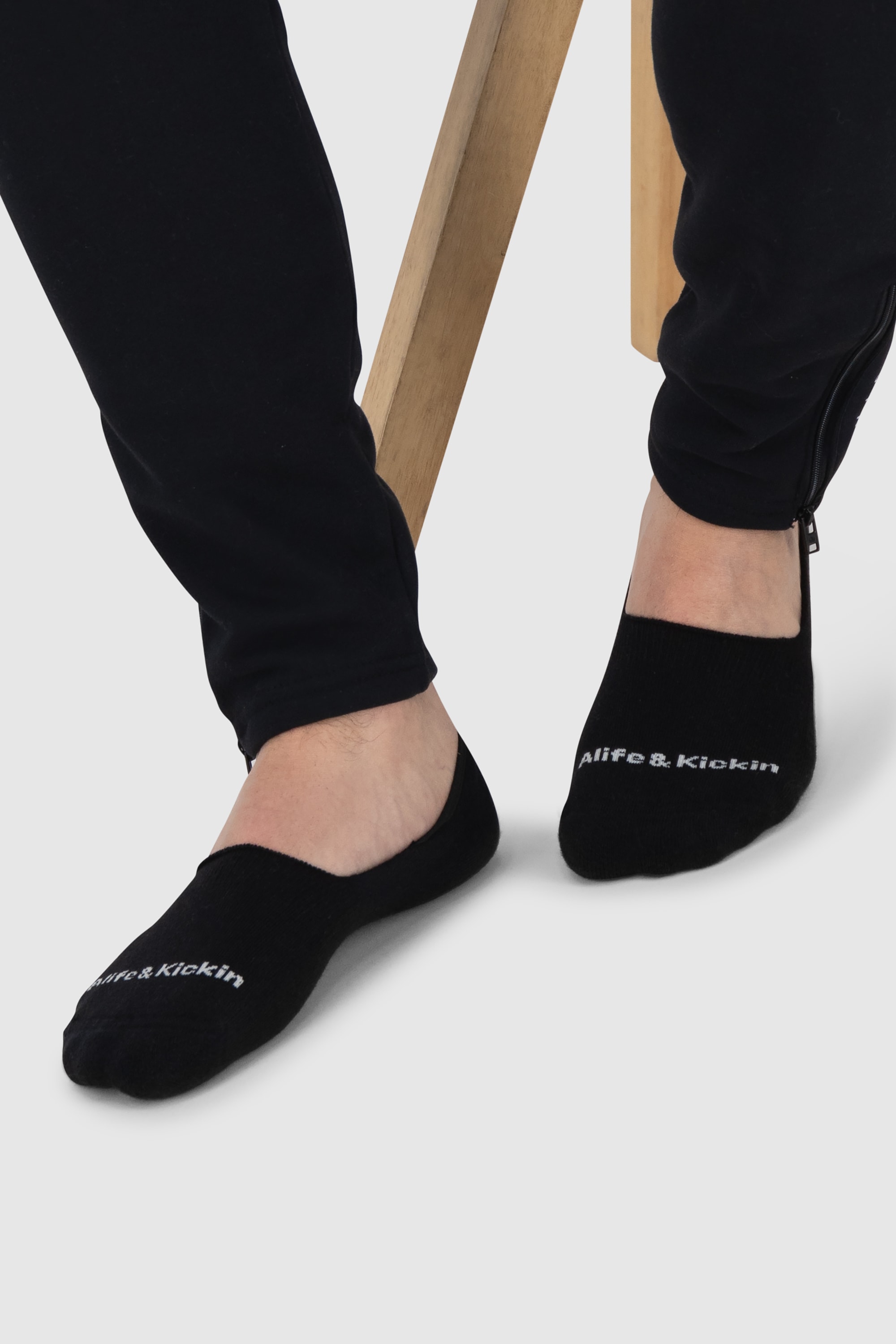 Alife & Kickin Füßlinge Füßlinge, Sneakersocken aus Baumwolle mit rutschfesten Silikonstreifen