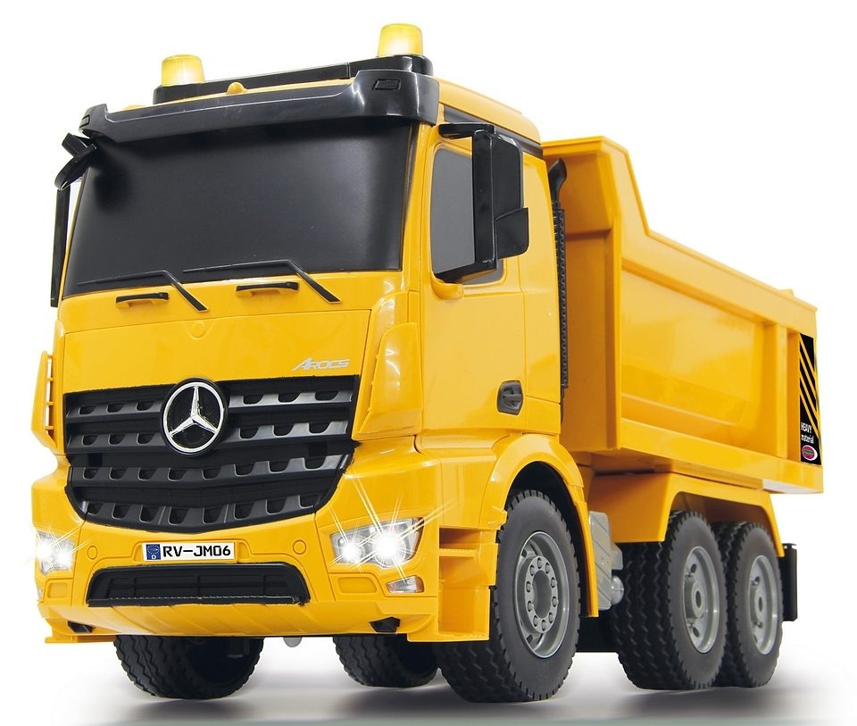 Jamara RC-Truck »Muldenkipper Mercedes Arocs«, mit Signallichtern