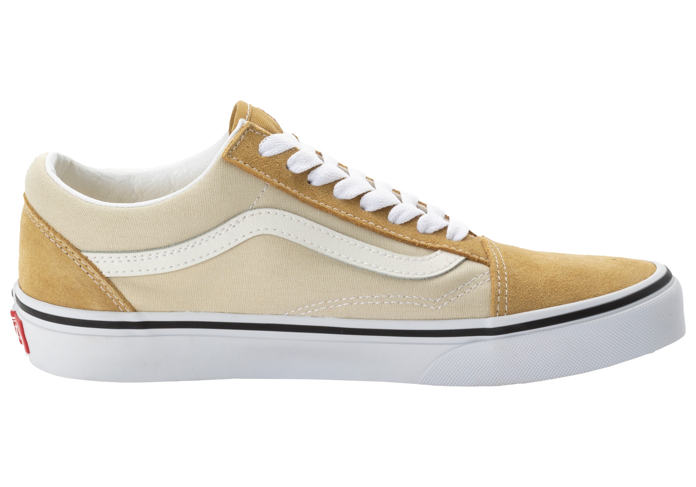 Vans Sneaker »Old Skool«, mit kontrastfarbenem Logo an der Ferse