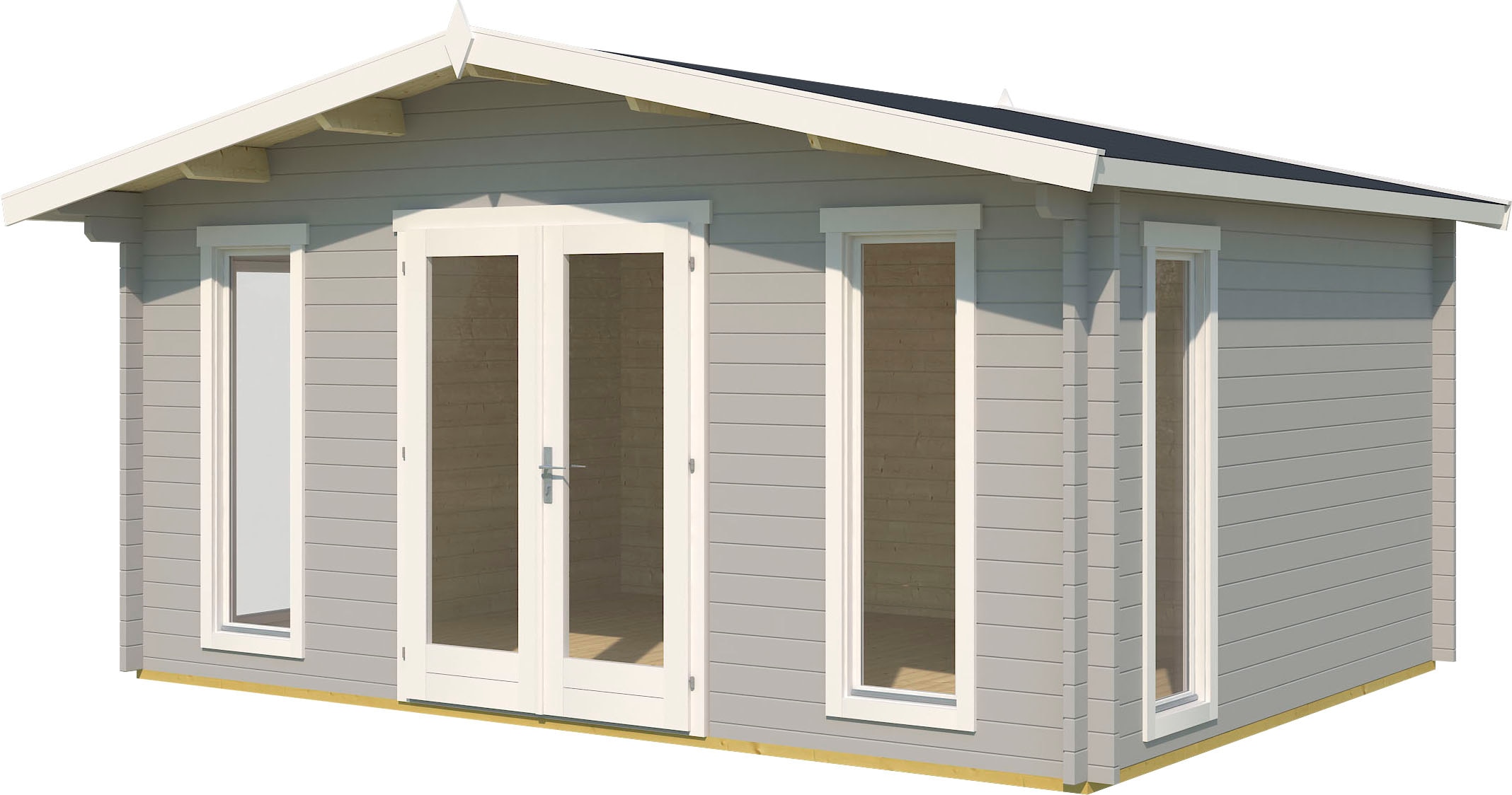 Lasita Maja Gartenhaus »ELGIN« in grau