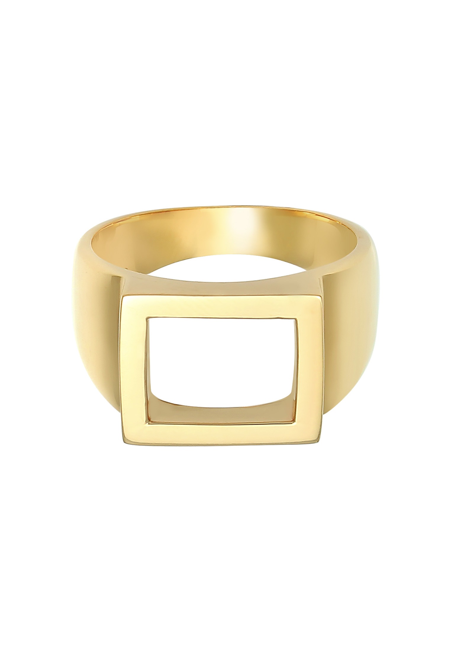Kuzzoi Siegelring »Ring Siegelring Herren Rechteckig 925 Silber«